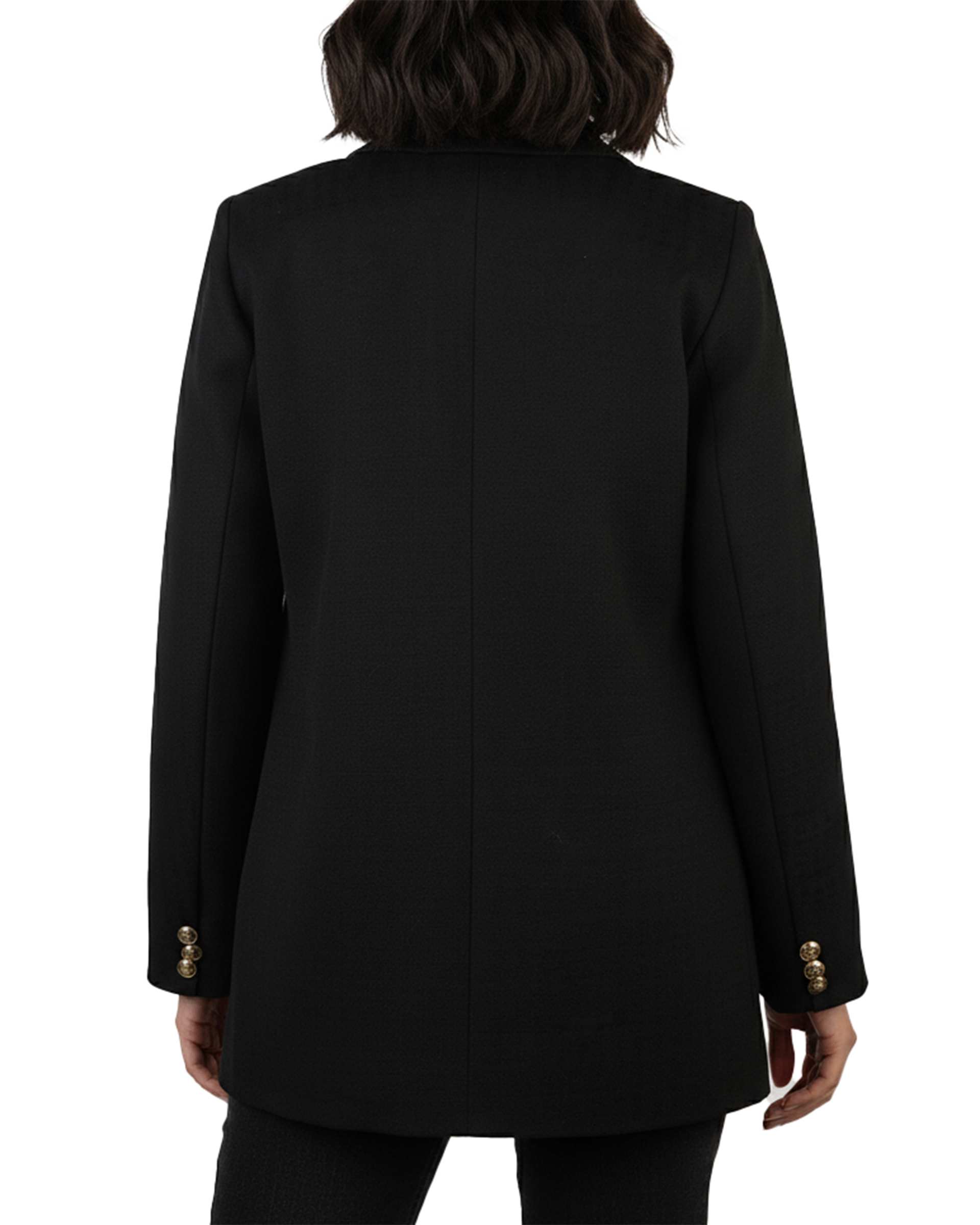 مانتو کتی زنانه مشکی سین صاد Sin Saad مدل سرو