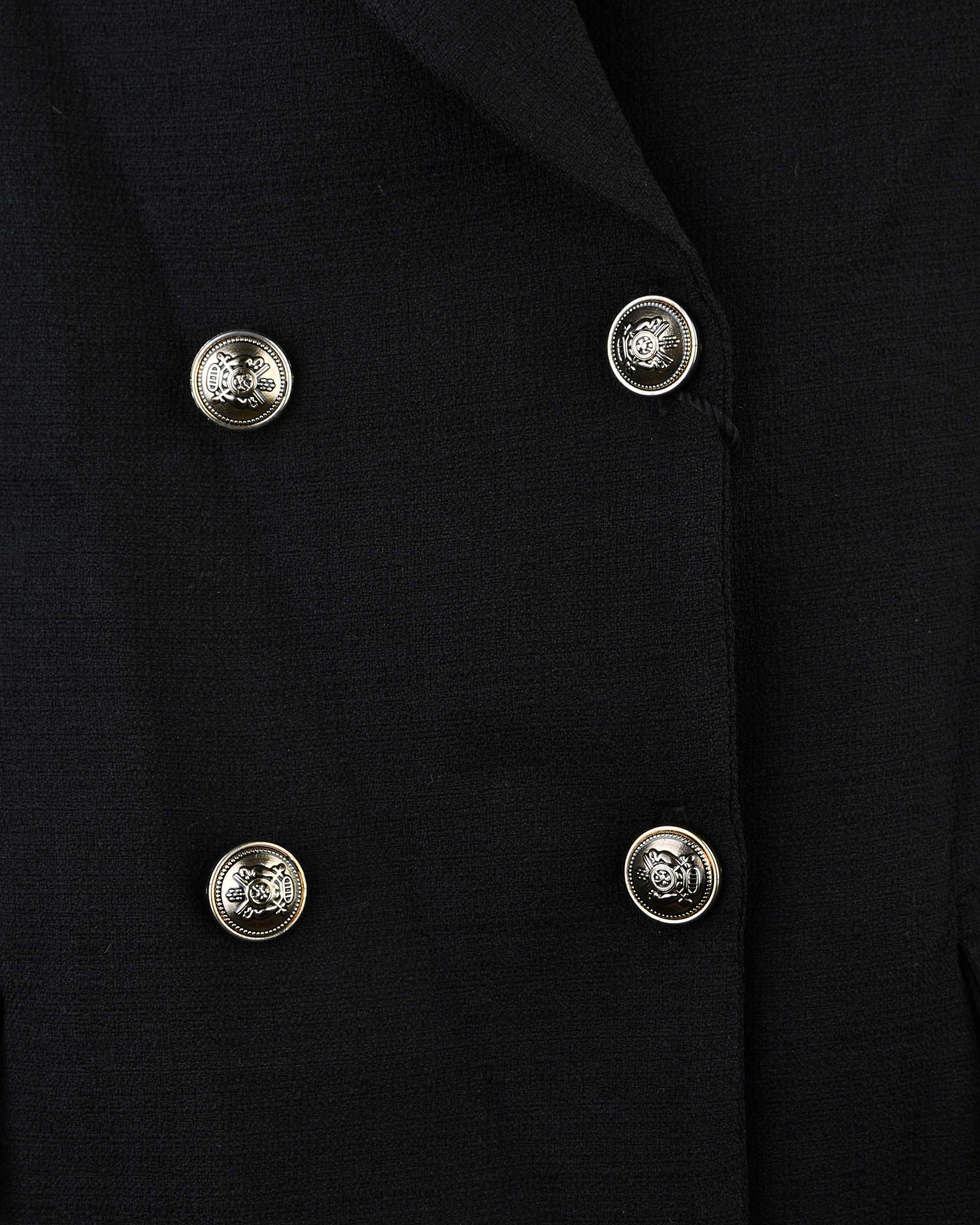 مانتو کتی زنانه مشکی سین صاد Sin Saad مدل سرو