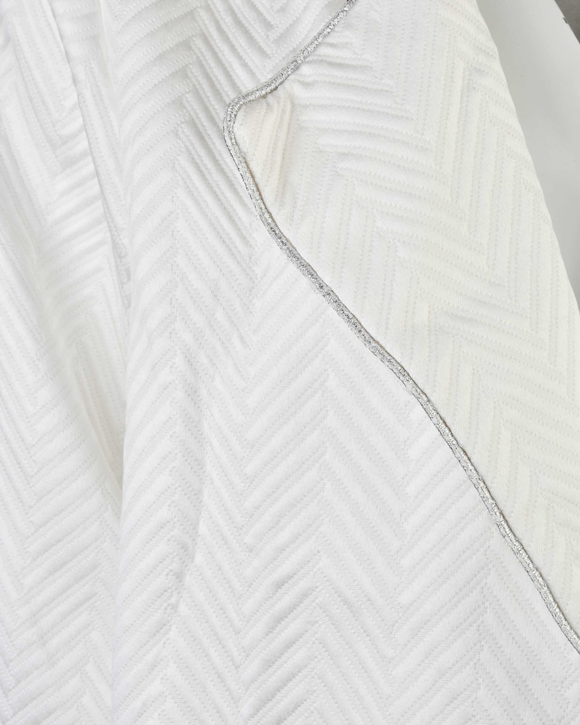 مانتو کتی زنانه سفید سین صاد Sin Saad مدل sepidar