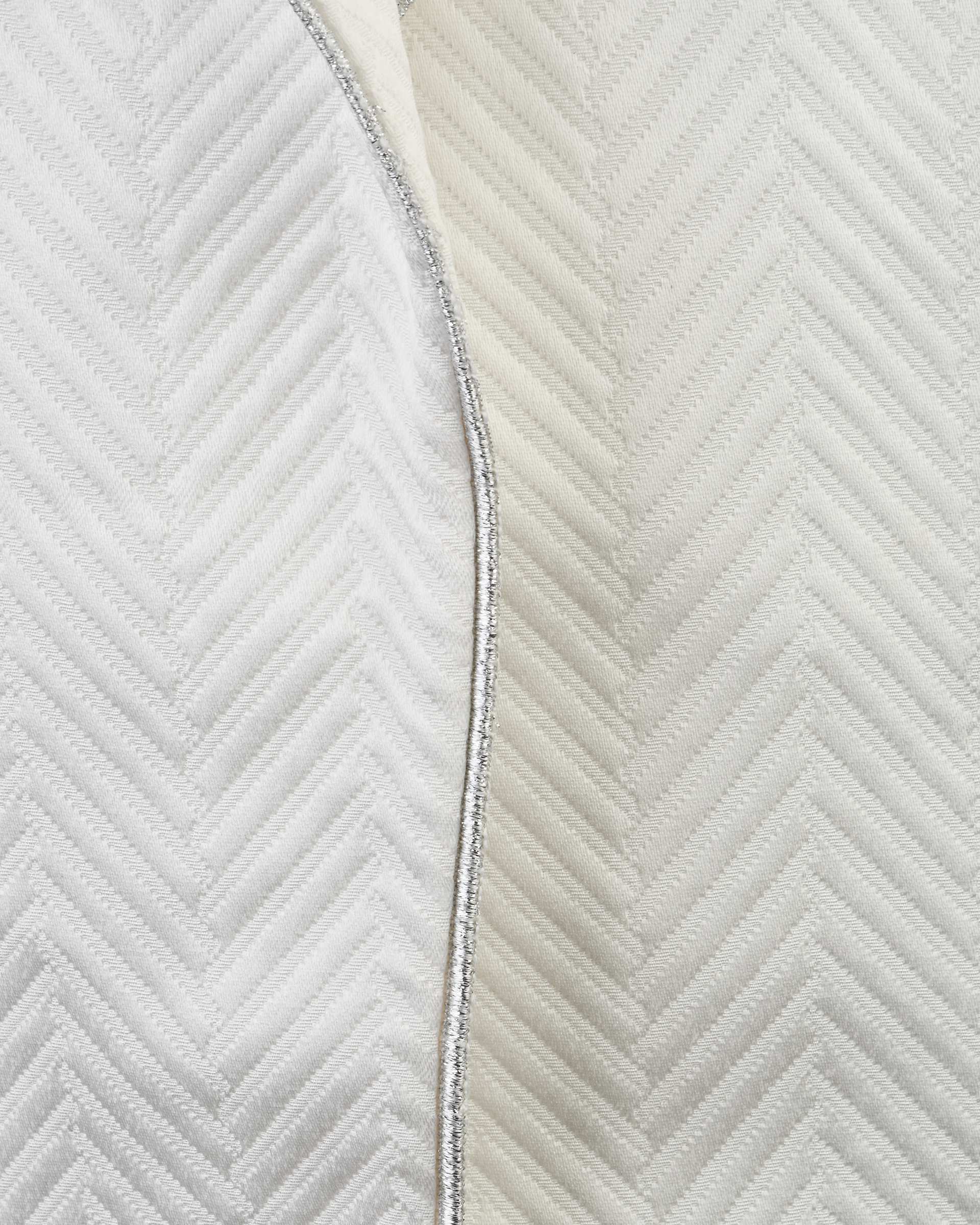 مانتو کتی زنانه سفید سین صاد Sin Saad مدل sepidar