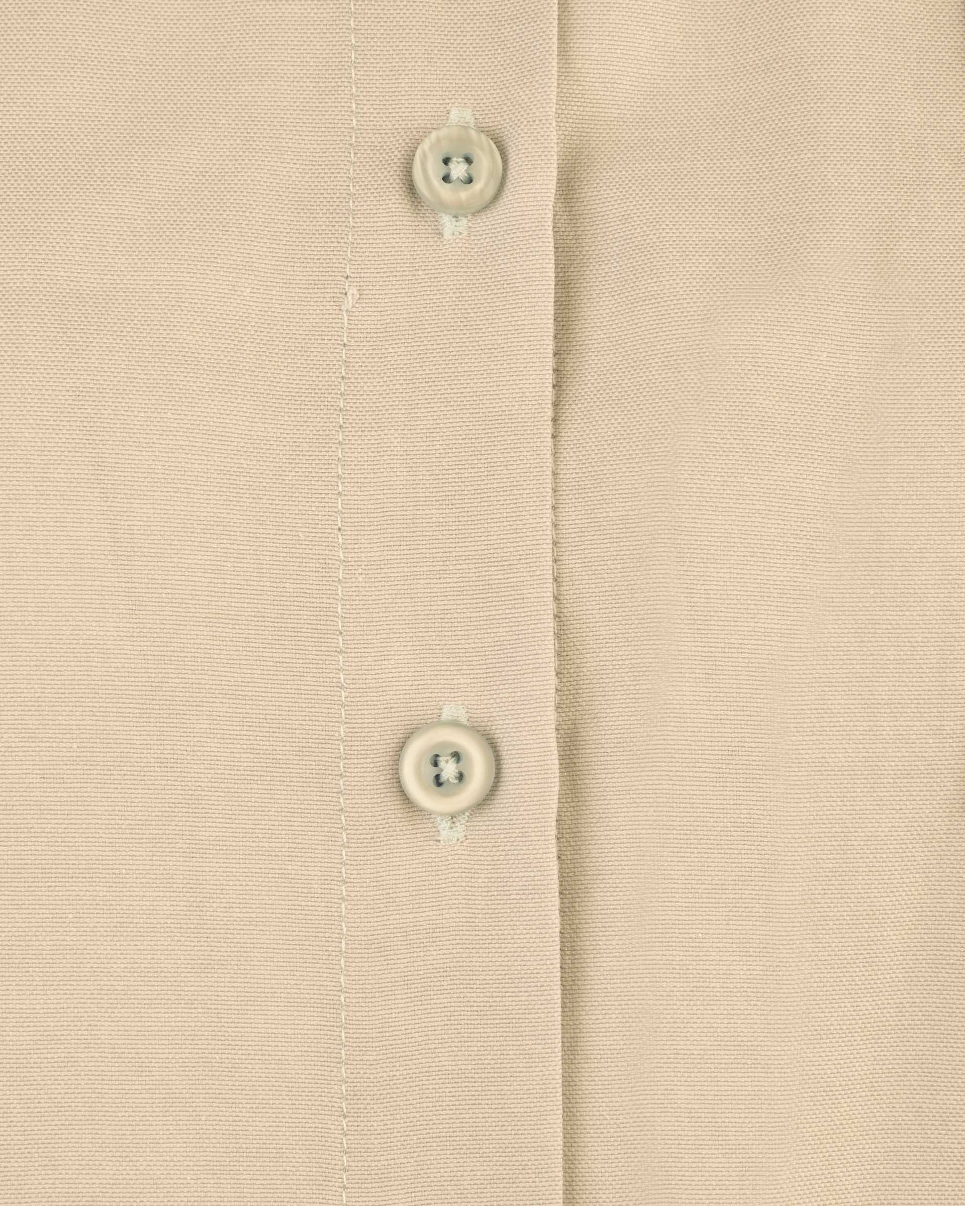 شومیز زنانه لینن کرم سین صاد Sin Saad مدل dorsa