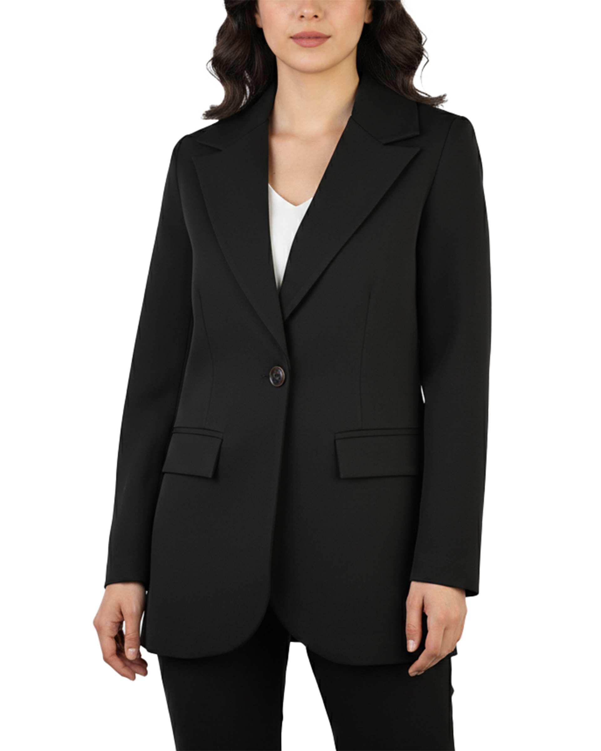 مانتو کتی زنانه مشکی سین صاد Sin Saad مدل nina