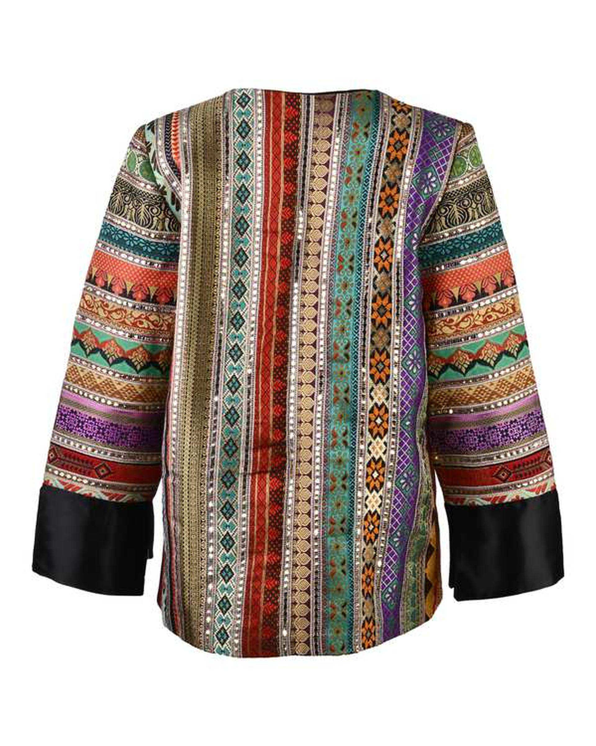 کت زنانه ژاکارد آماهی Amahi مدل مانیسا