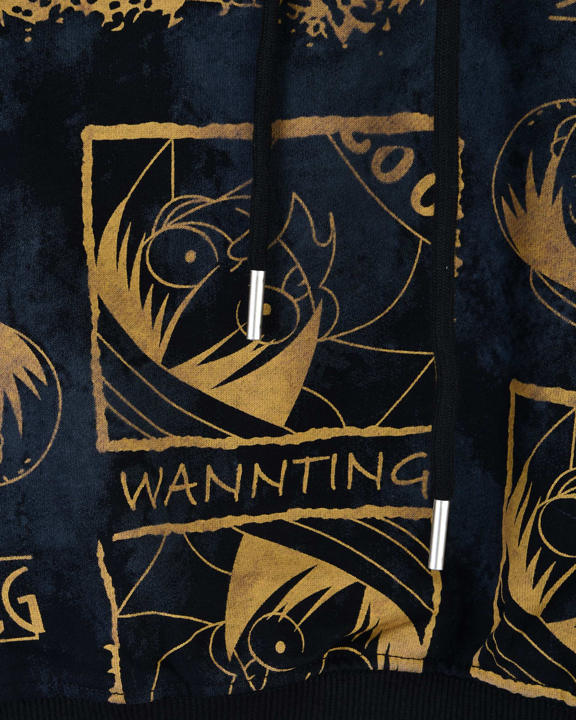 هودی پسرانه مشکی سارالی کیدز مدل ONE PIECE