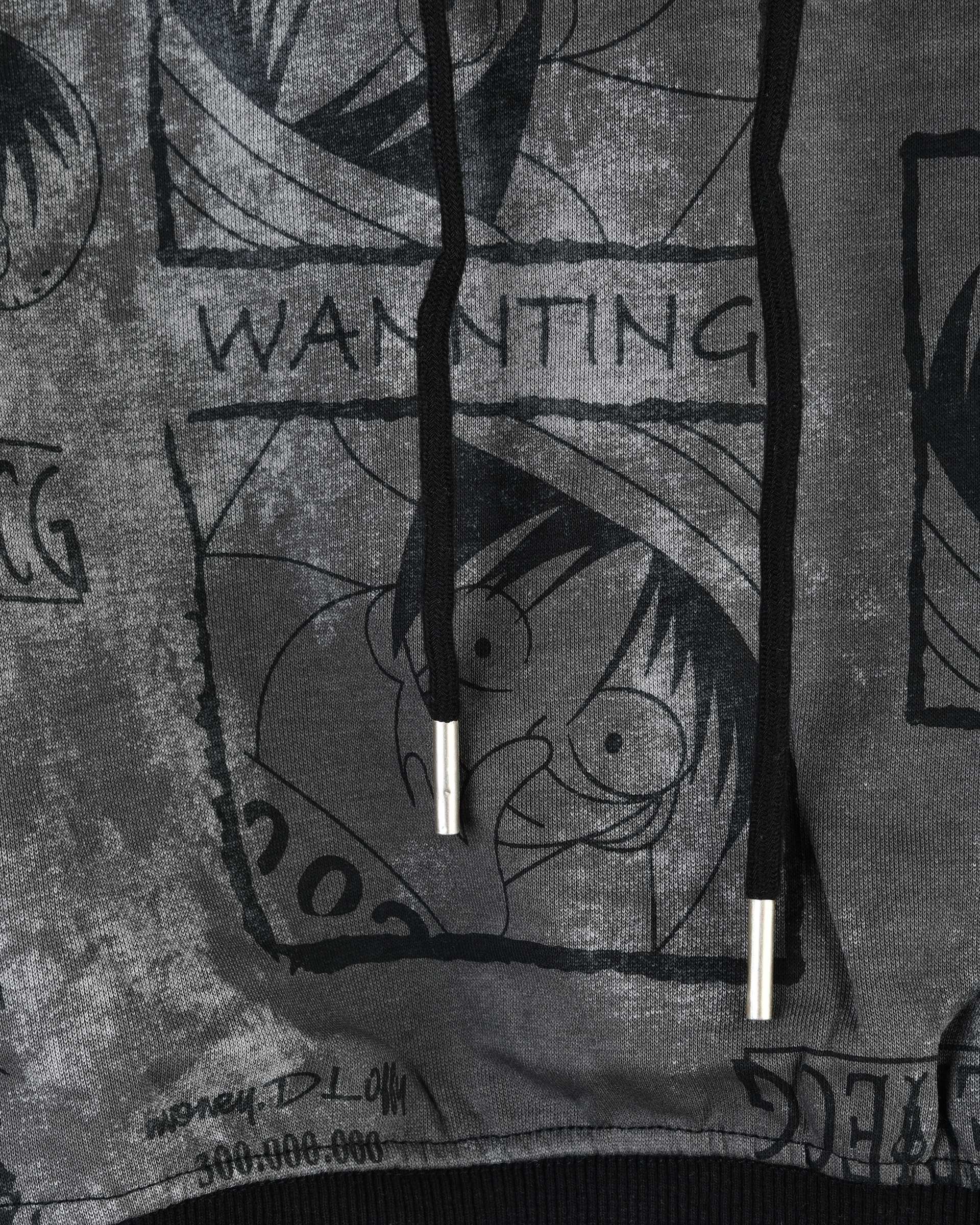 هودی پسرانه طوسی سارالی کیدز مدل ONE PIECE