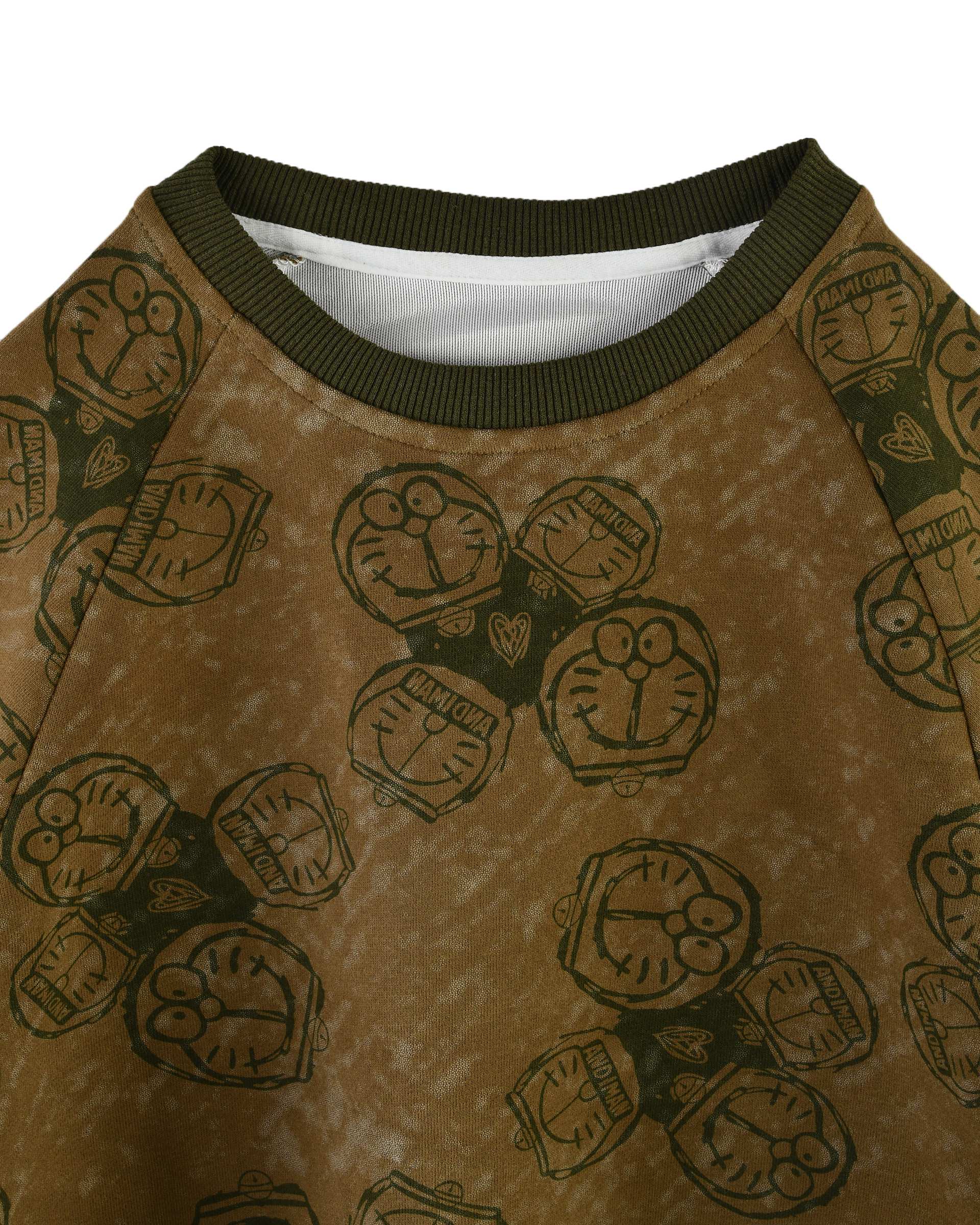 بلوز بچگانه سبز سارالی کیدز مدل Doraemon