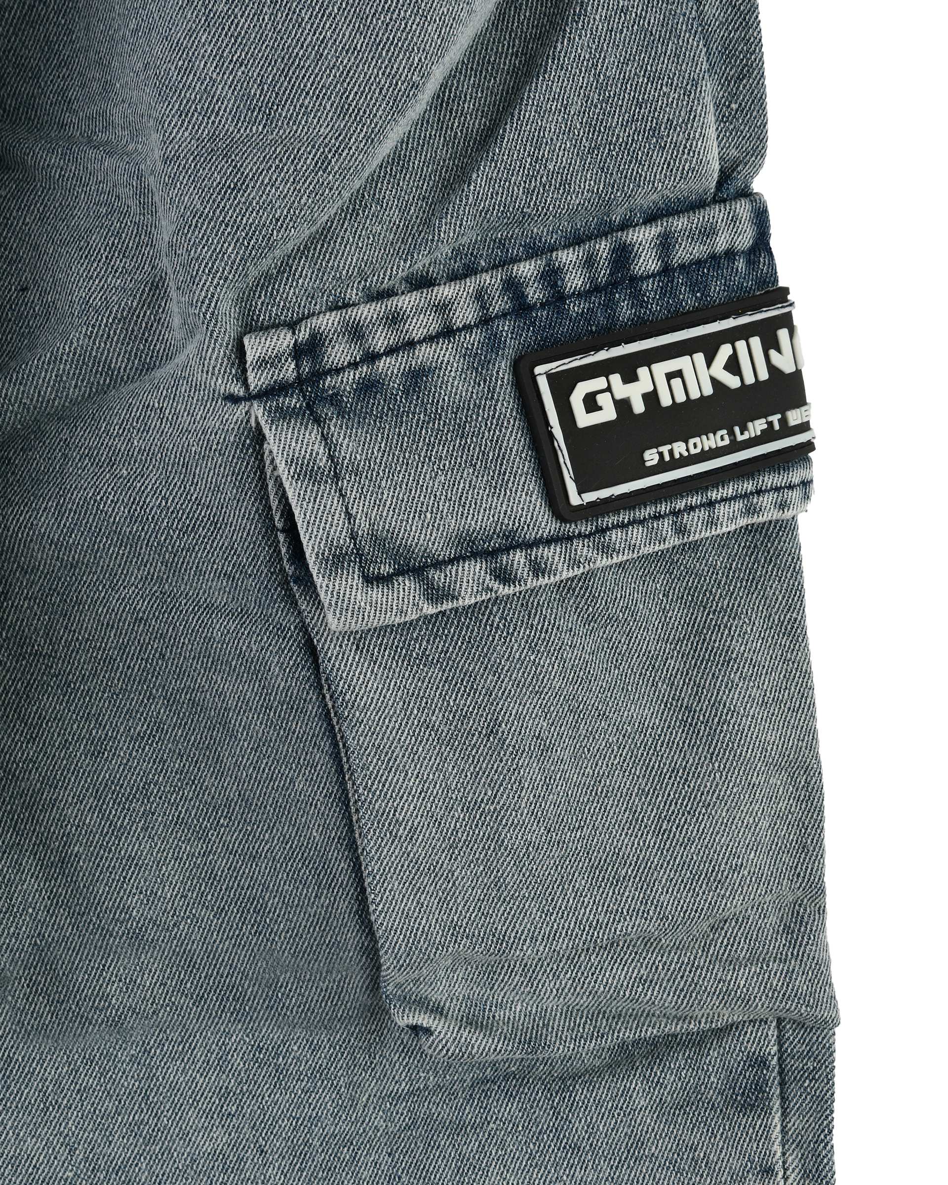 ست تیشرت و شلوارک جین پسرانه سبز سارالی کیدز مدل دایناسور