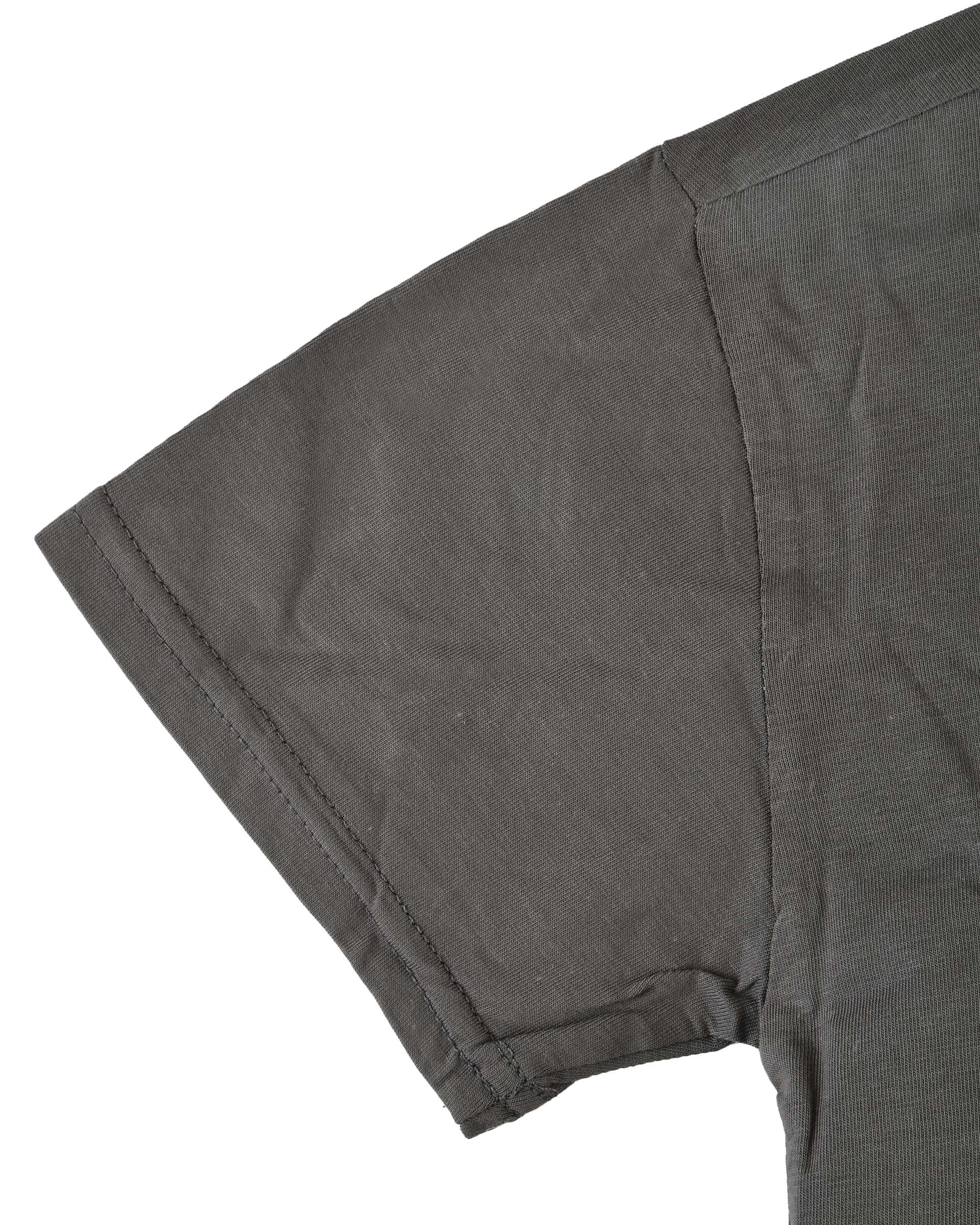 ست تیشرت و شلوارک جین پسرانه طوسی سارالی کیدز مدل دایناسور