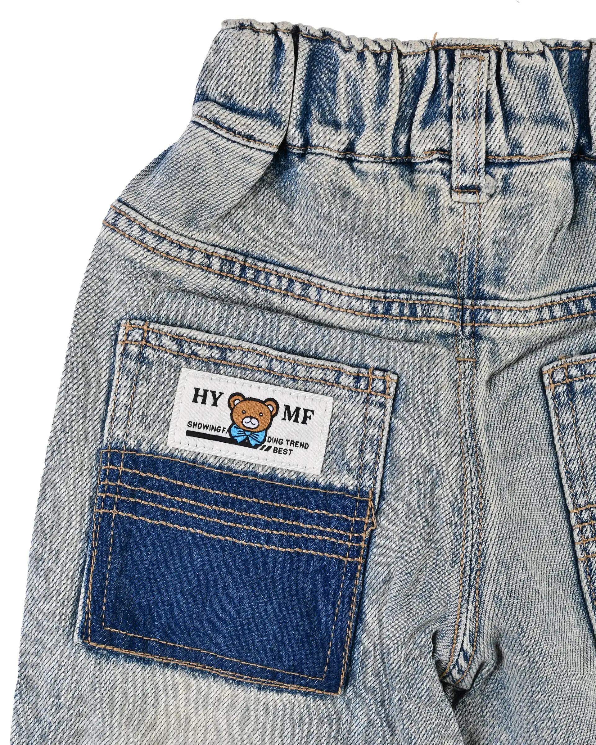 شلوار جین بچگانه مام استایل آبی سارالی کیدز مدل 2015