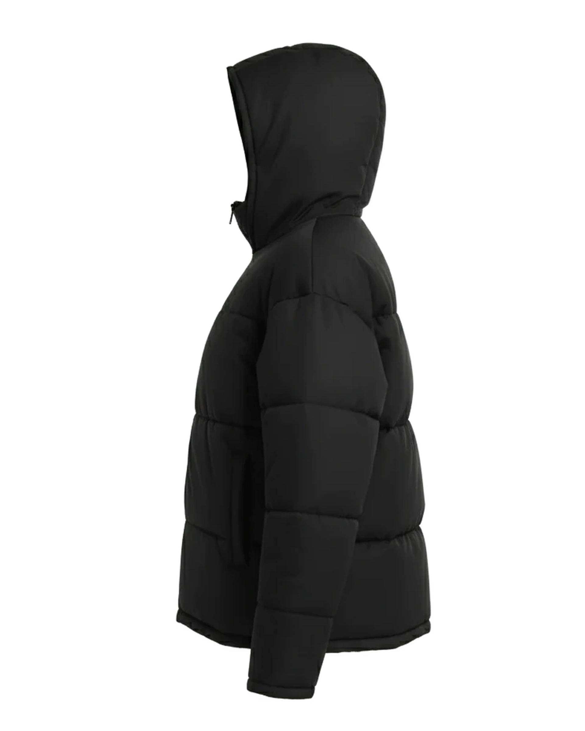 کاپشن مردانه باکسی شمعی کلاهدار مشکی آماهی Amahi کد ۵۰۰۱۰۲