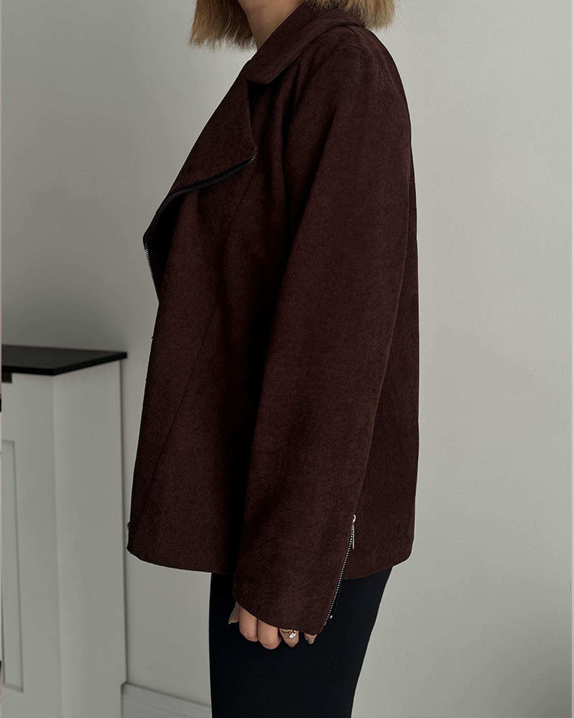 جکت زنانه قهوه ای نگار ندایی Negar Nedaei مدل glory