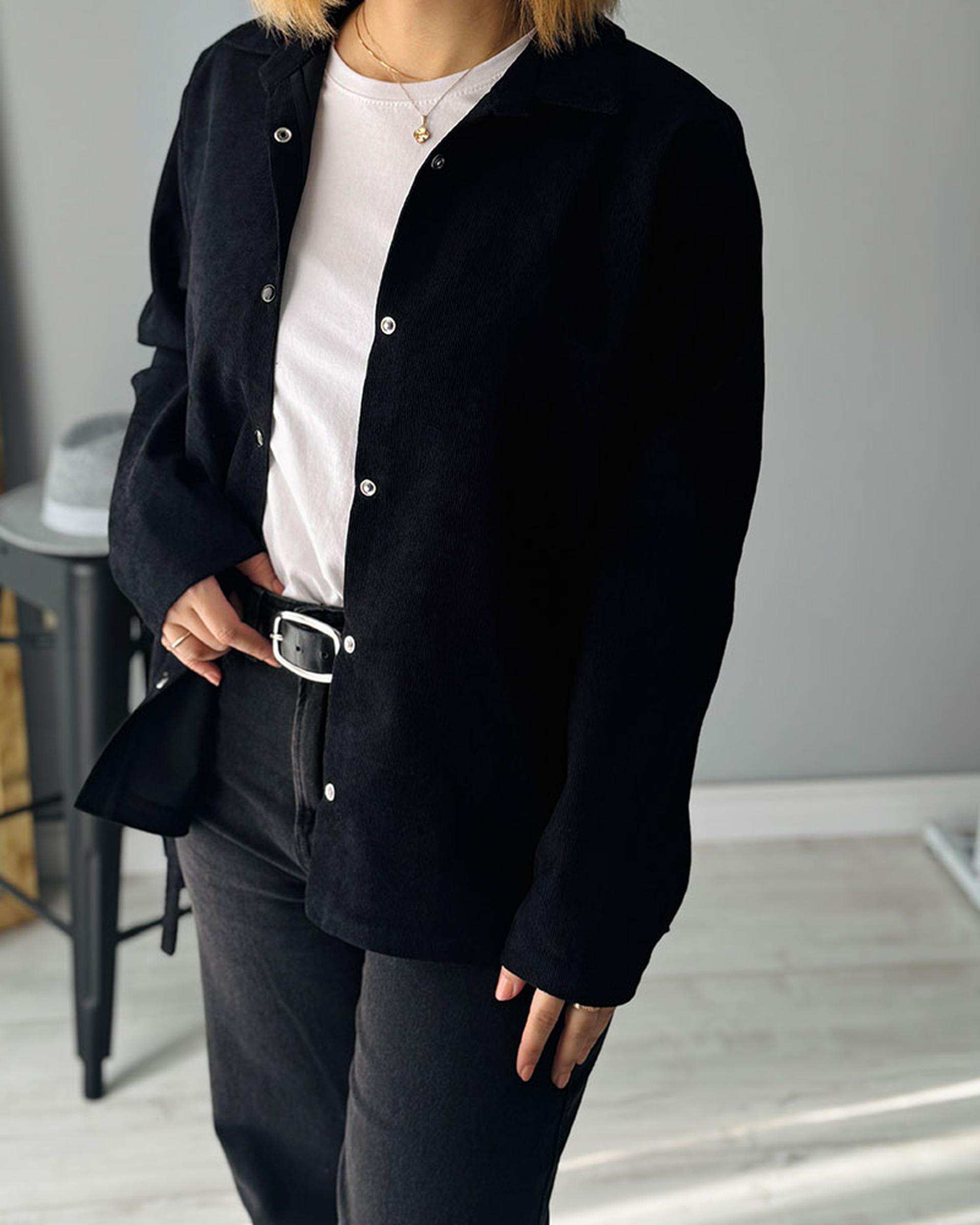 شومیز زنانه کتی مشکی نگار ندایی Negar Nedae مدل Hope