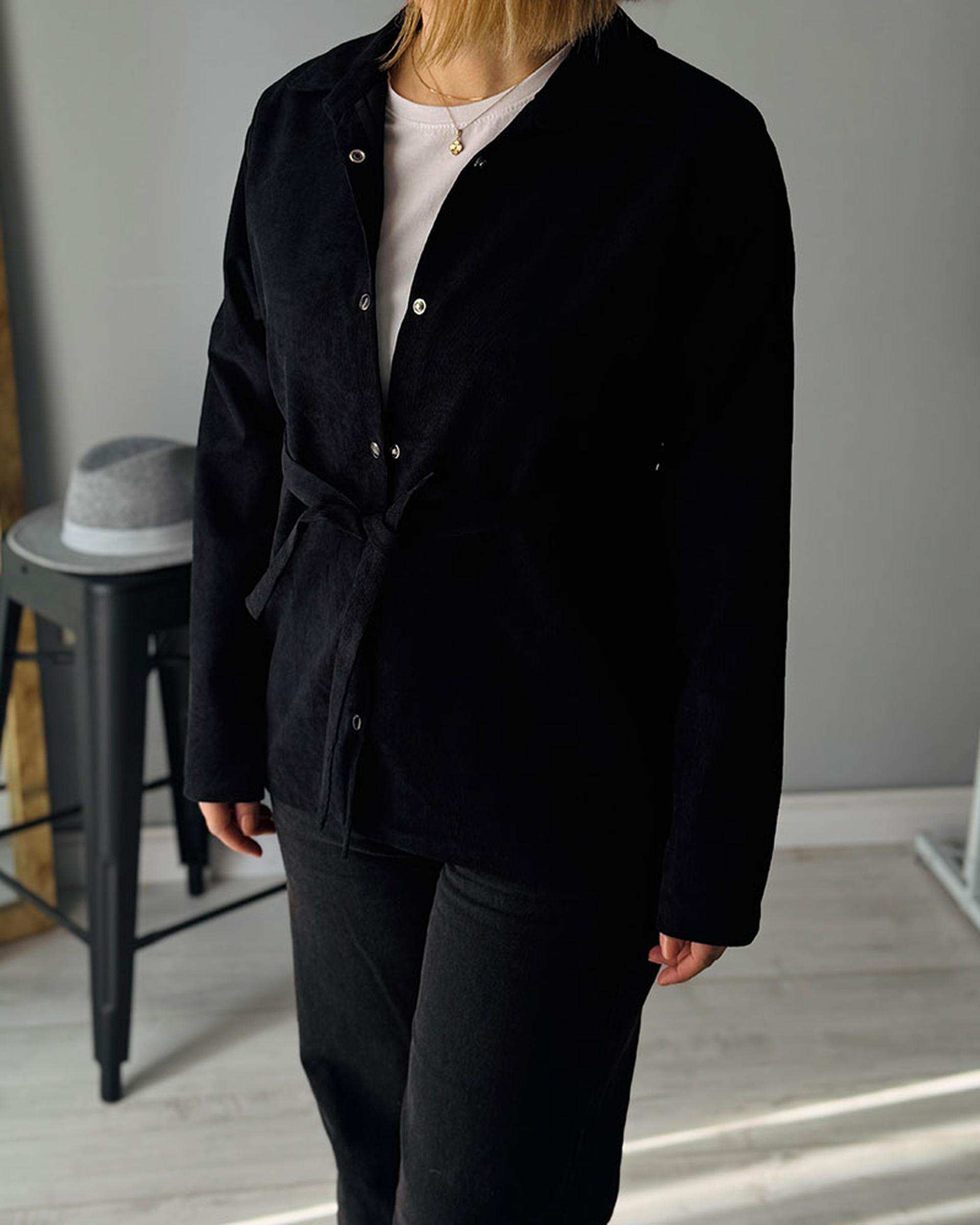 شومیز زنانه کتی مشکی نگار ندایی Negar Nedae مدل Hope