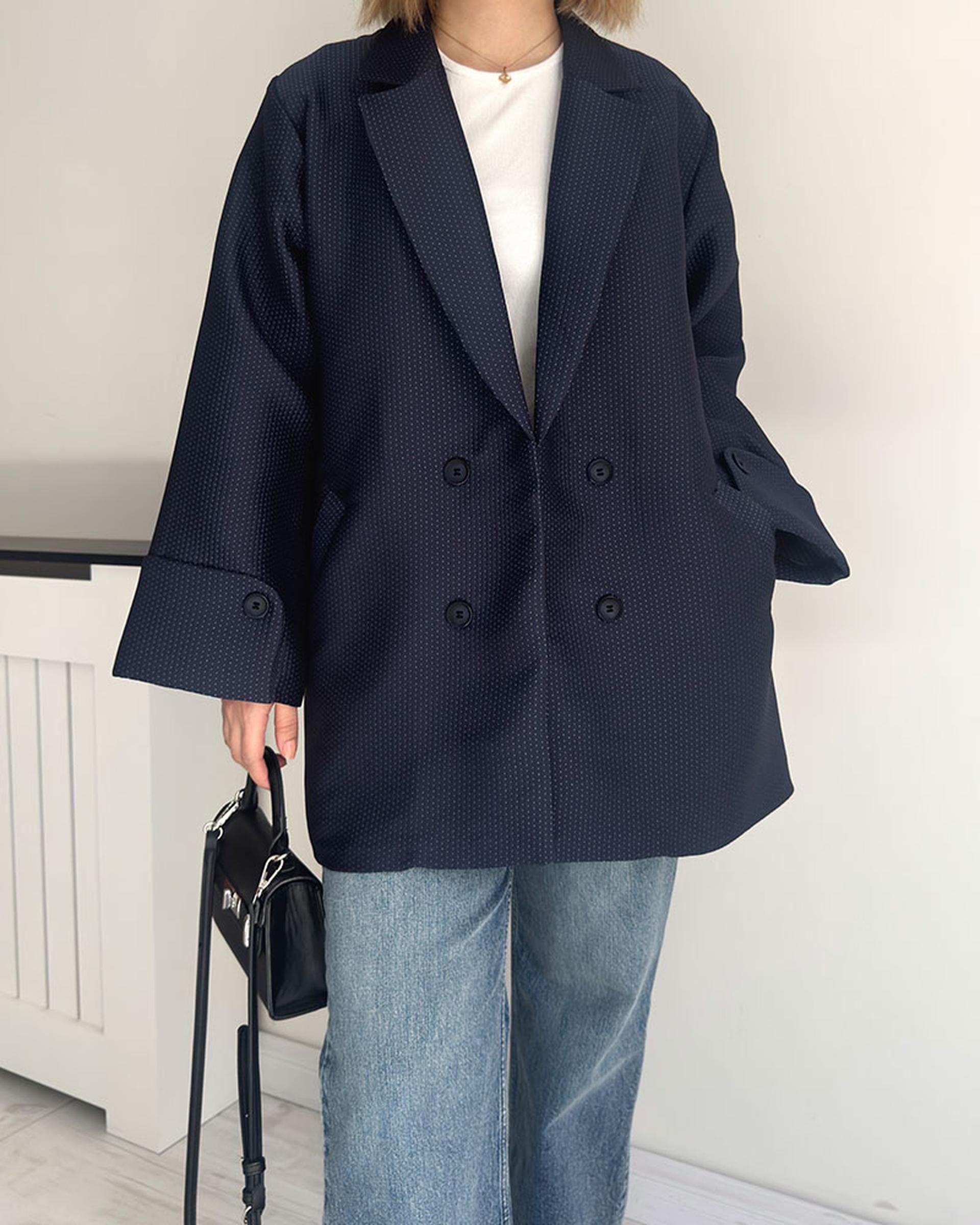 مانتو زنانه سرمه ای نگار ندایی Negar Nedae مدل piko