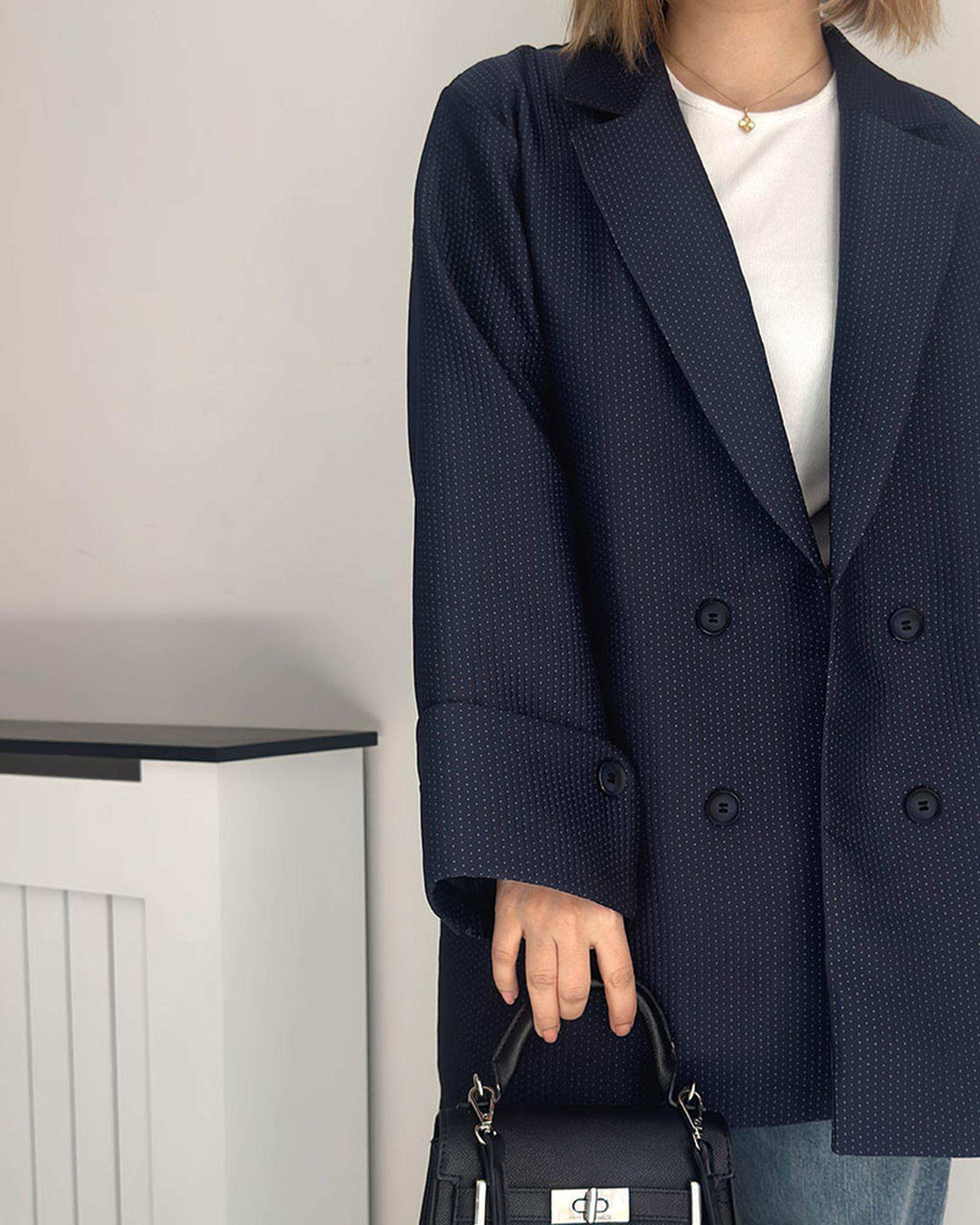 مانتو زنانه سرمه ای نگار ندایی Negar Nedae مدل piko