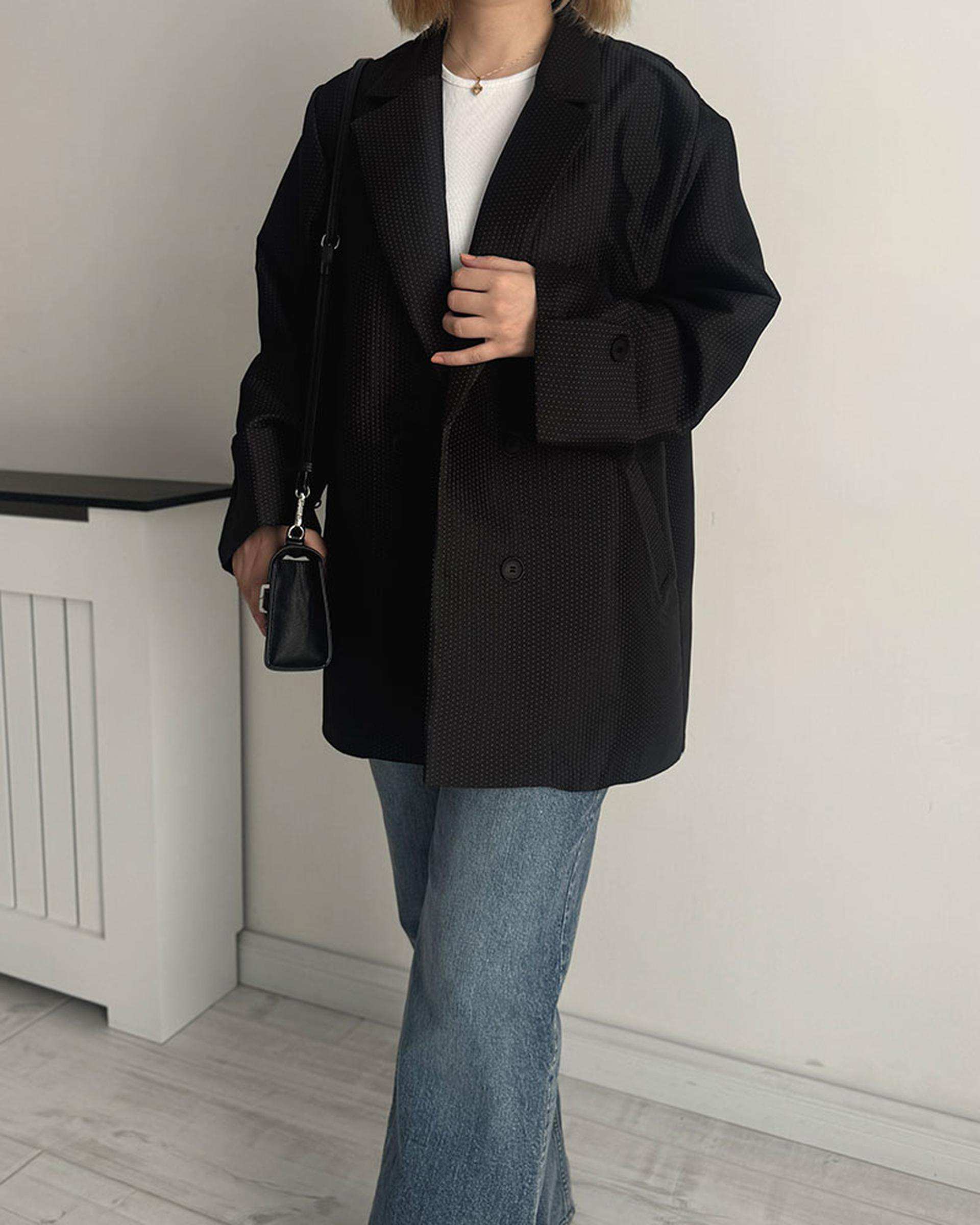 مانتو زنانه مشکی نگار ندایی Negar Nedae مدل piko