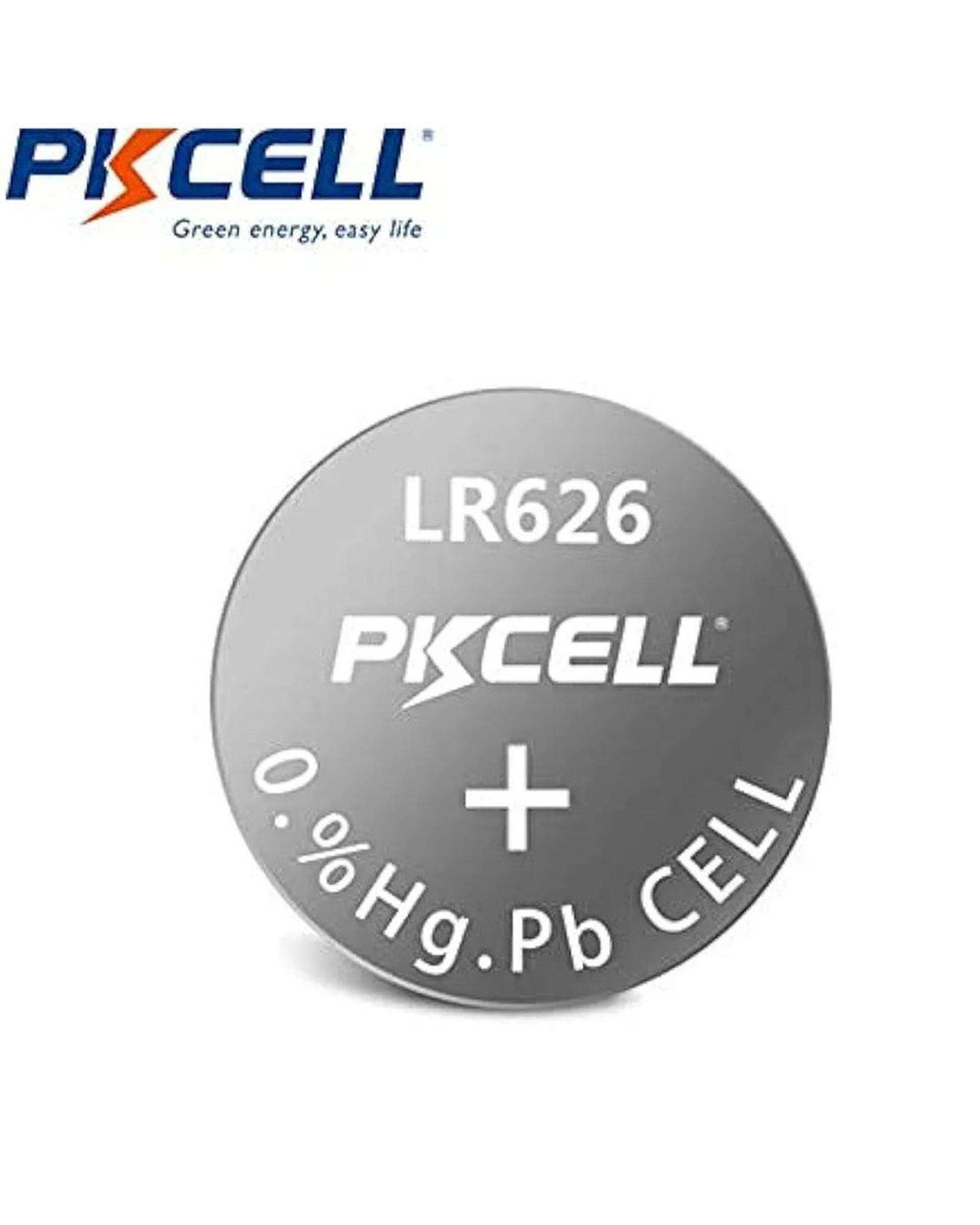 باتری ساعت پی کی سل Pkcell مدل AG4 LR626 بسته 20 عددی