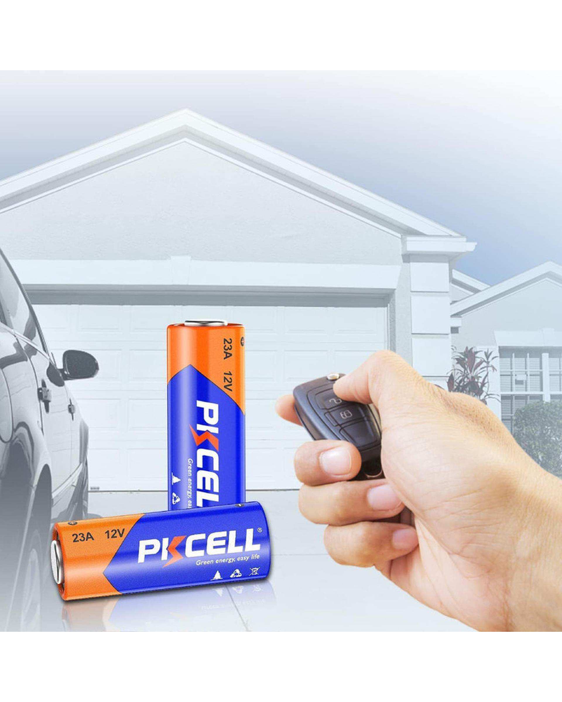باتری 23A پی کی سل Pkcell مدل Alkaline 12V 23A MN21 VR22 L1028 بسته 20 عددی