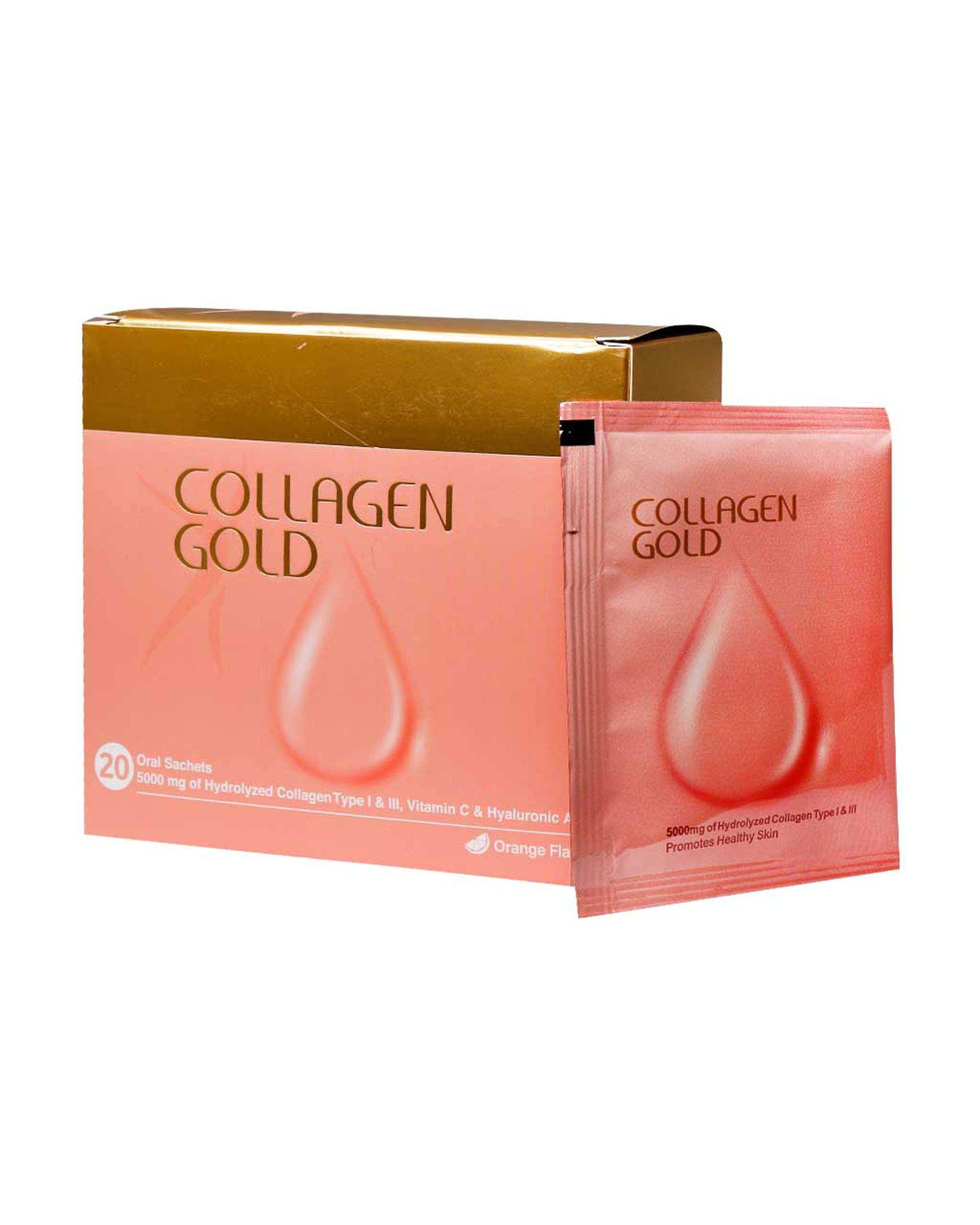 ساشه کلاژن گلد آدریان بسته 20 عددی