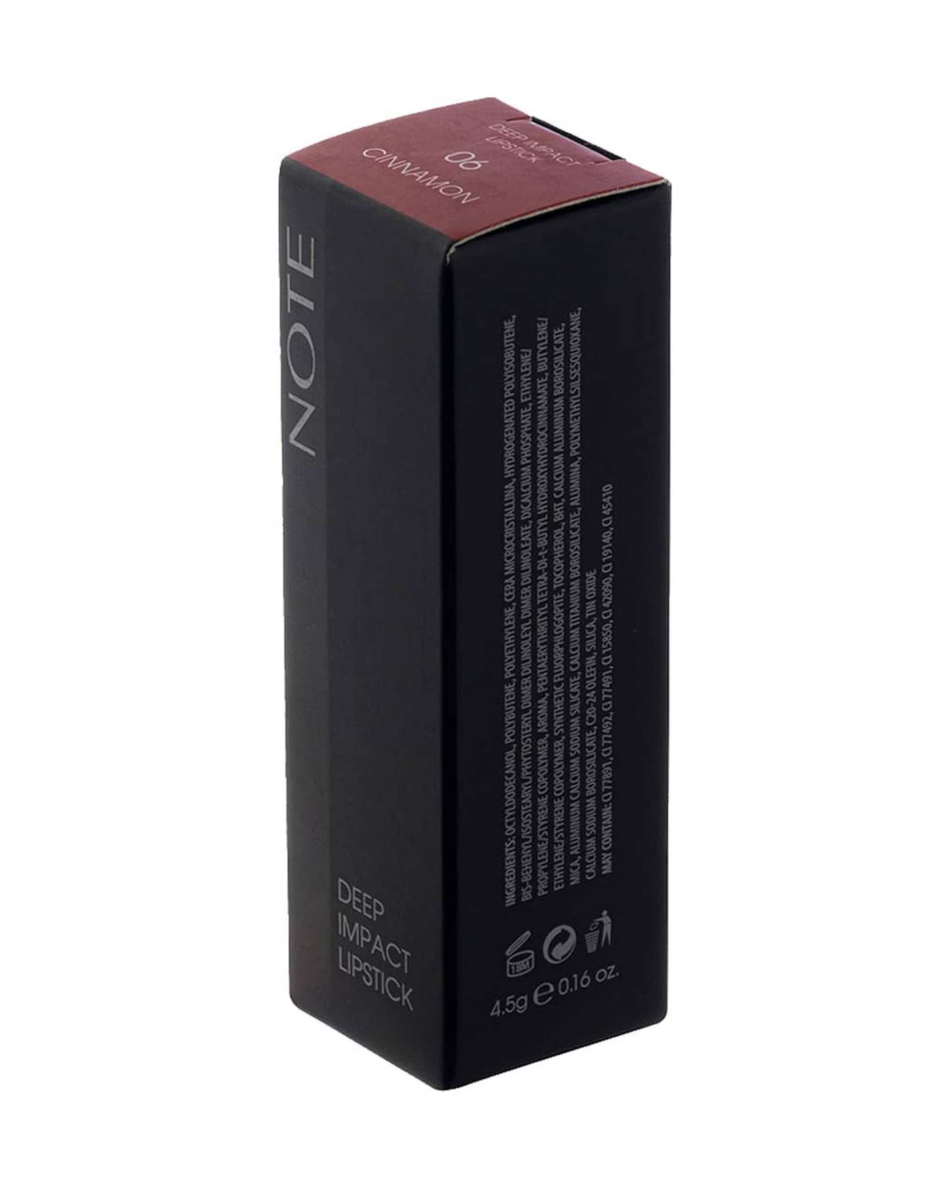 ‫رژ لب جامد دیپ ایمپکت نوت Note مدل Deep Impact شماره 06 وزن 4.5 گرم