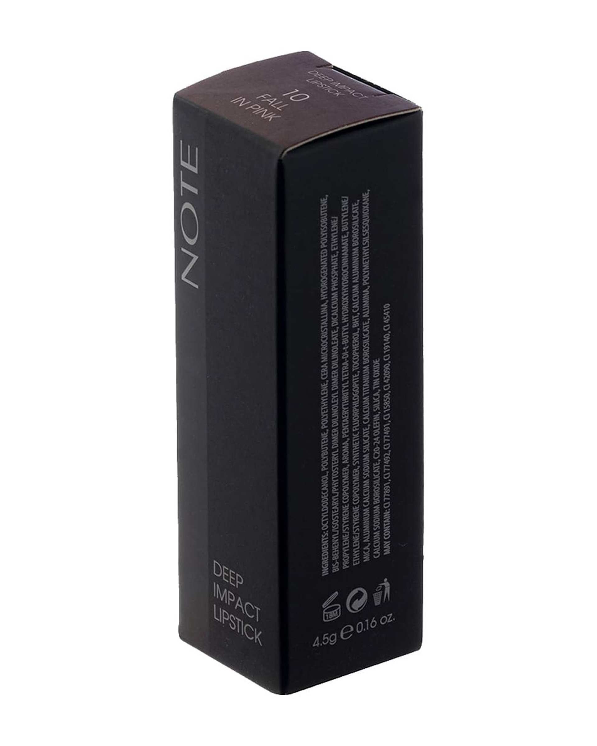 ‫رژ لب جامد دیپ ایمپکت نوت Note مدل Deep Impact شماره 10 وزن 4.5 گرم