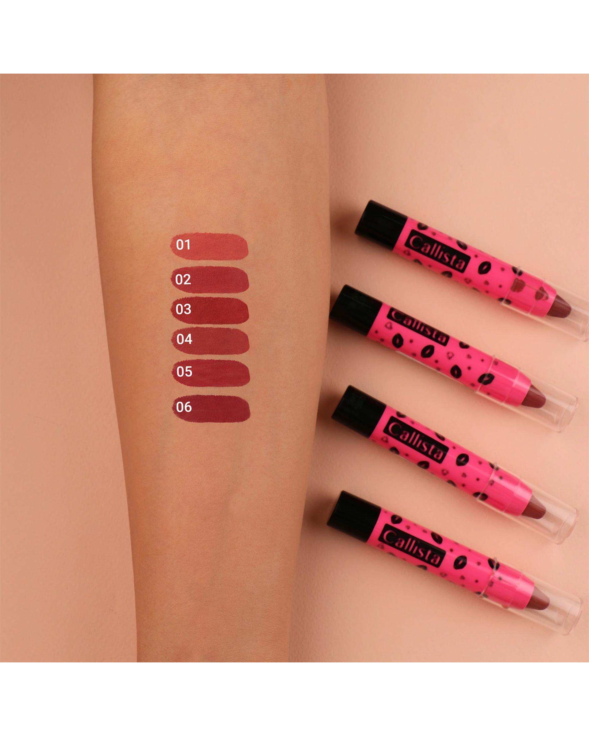 رژ لب مدادی کالیستا Callista مدل Secret Bite شماره B02