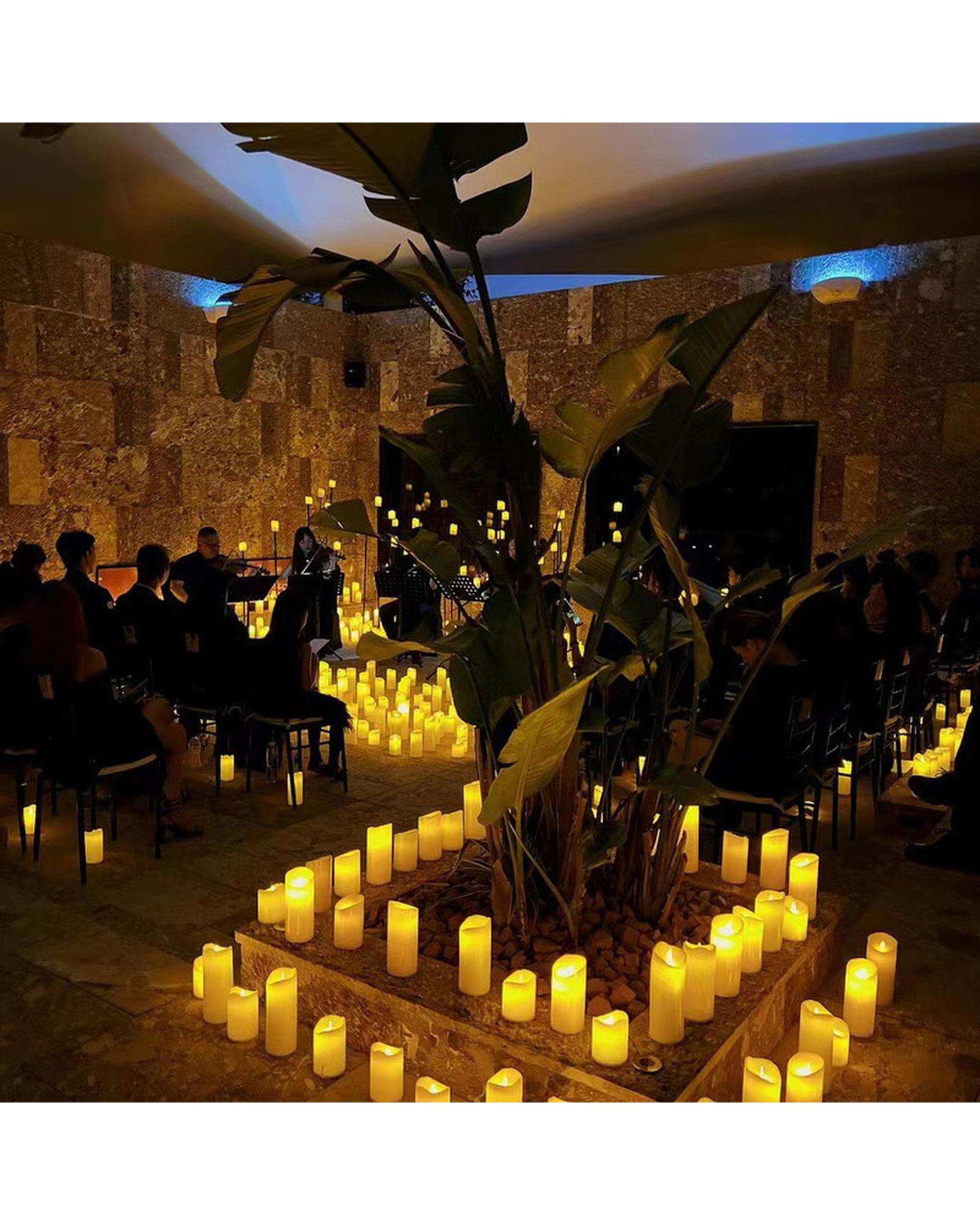 شمع ال ای دی مدل شعله متحرک کد 15