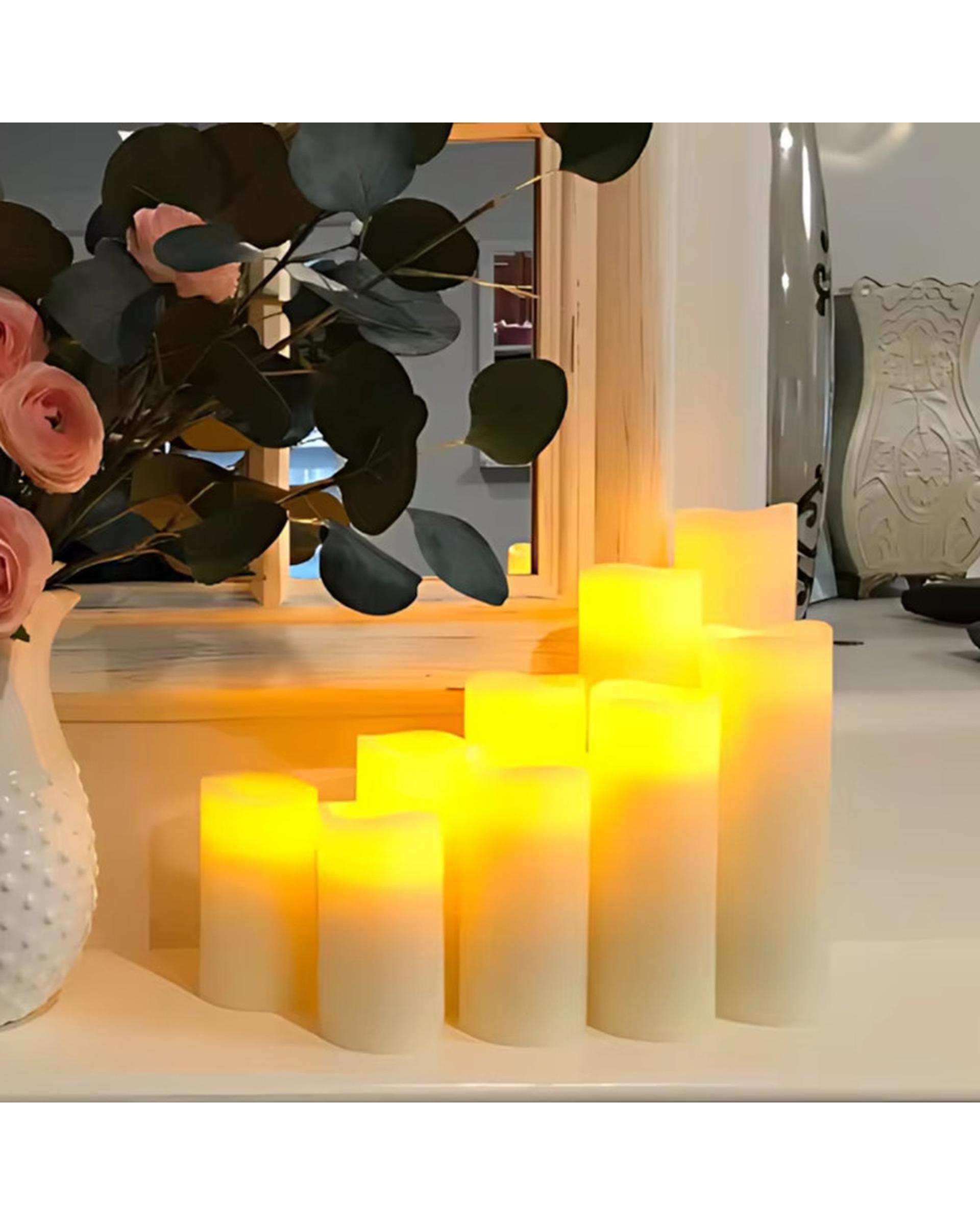 شمع ال ای دی مدل شعله متحرک کد 15