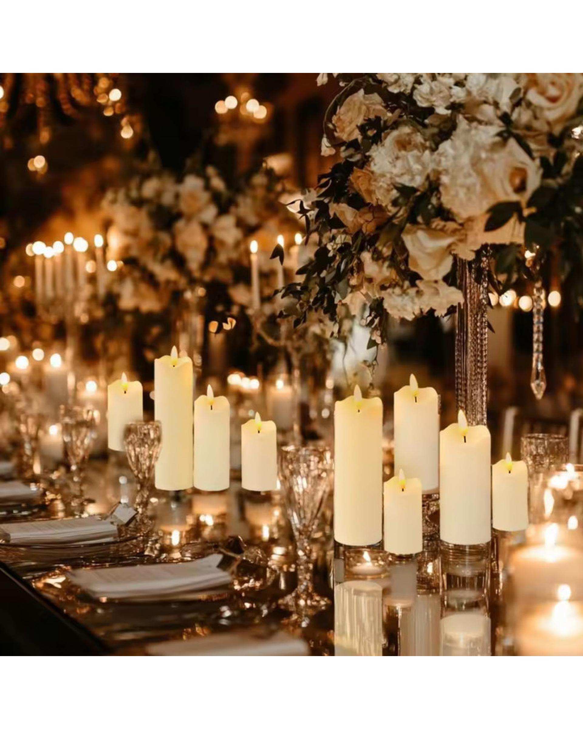 شمع ال ای دی مدل شعله متحرک کد 15