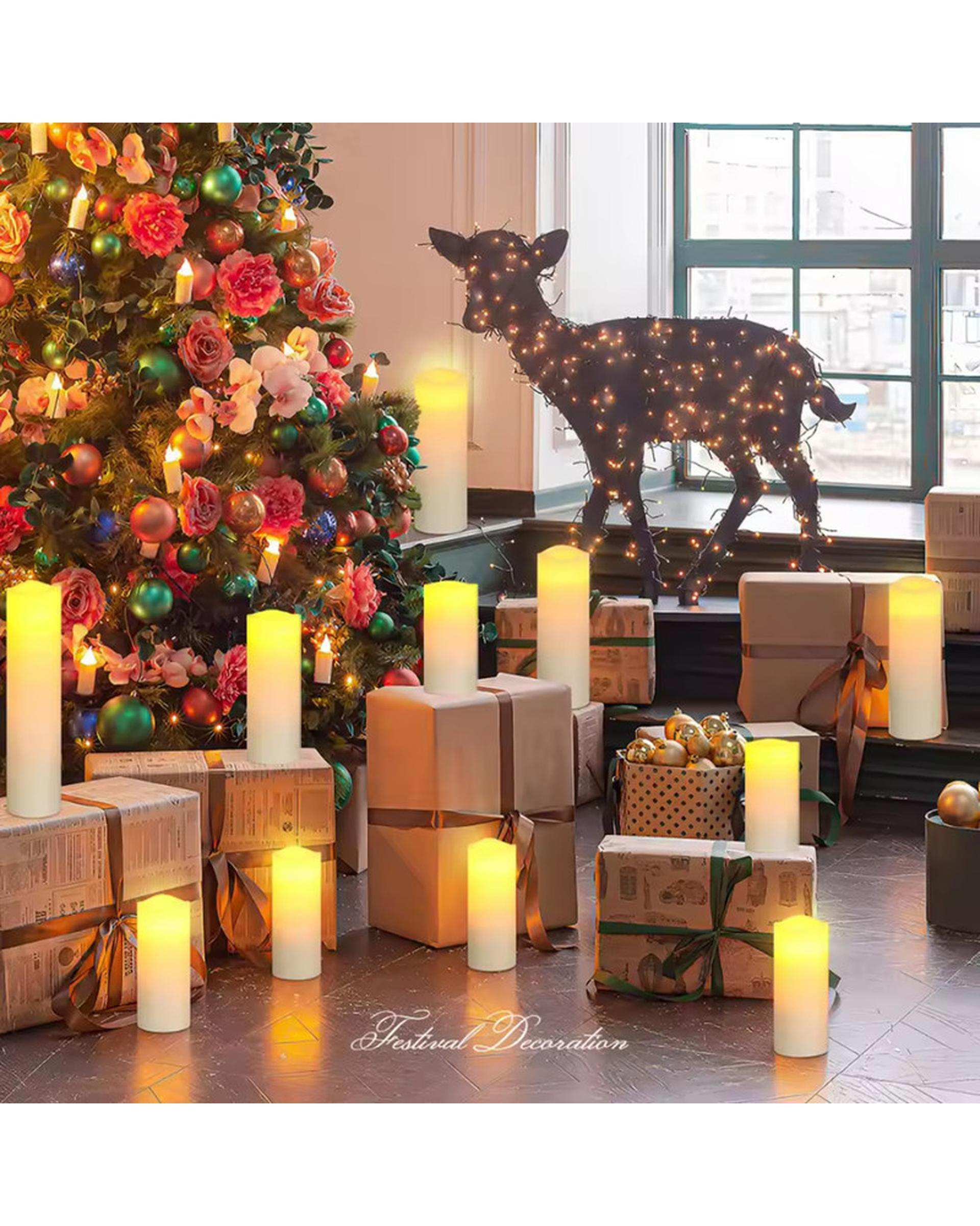 شمع ال ای دی مدل شعله متحرک کد 15