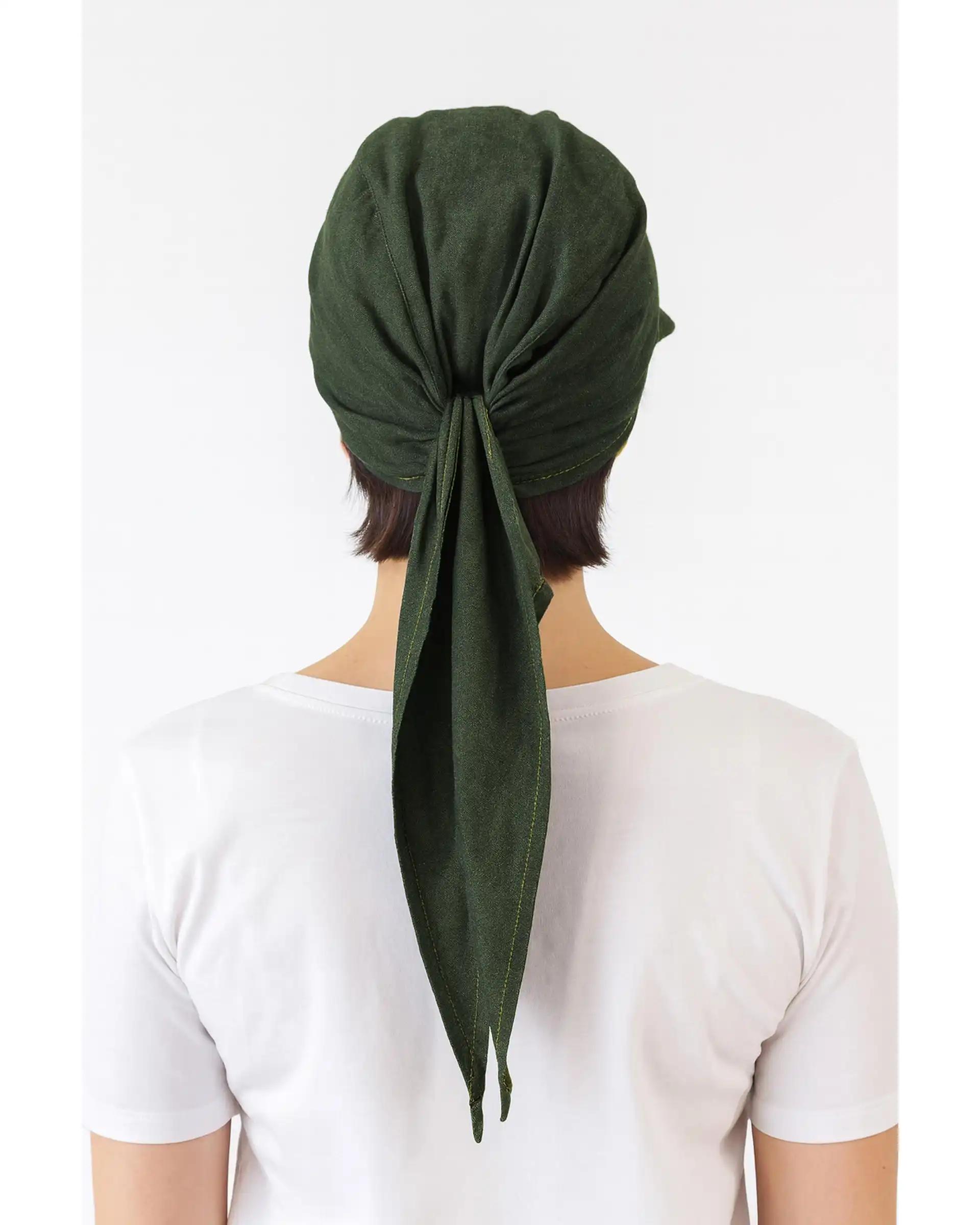 کلاه ساحلی زنانه سبز سدری تارتن Tartan کد 16992510
