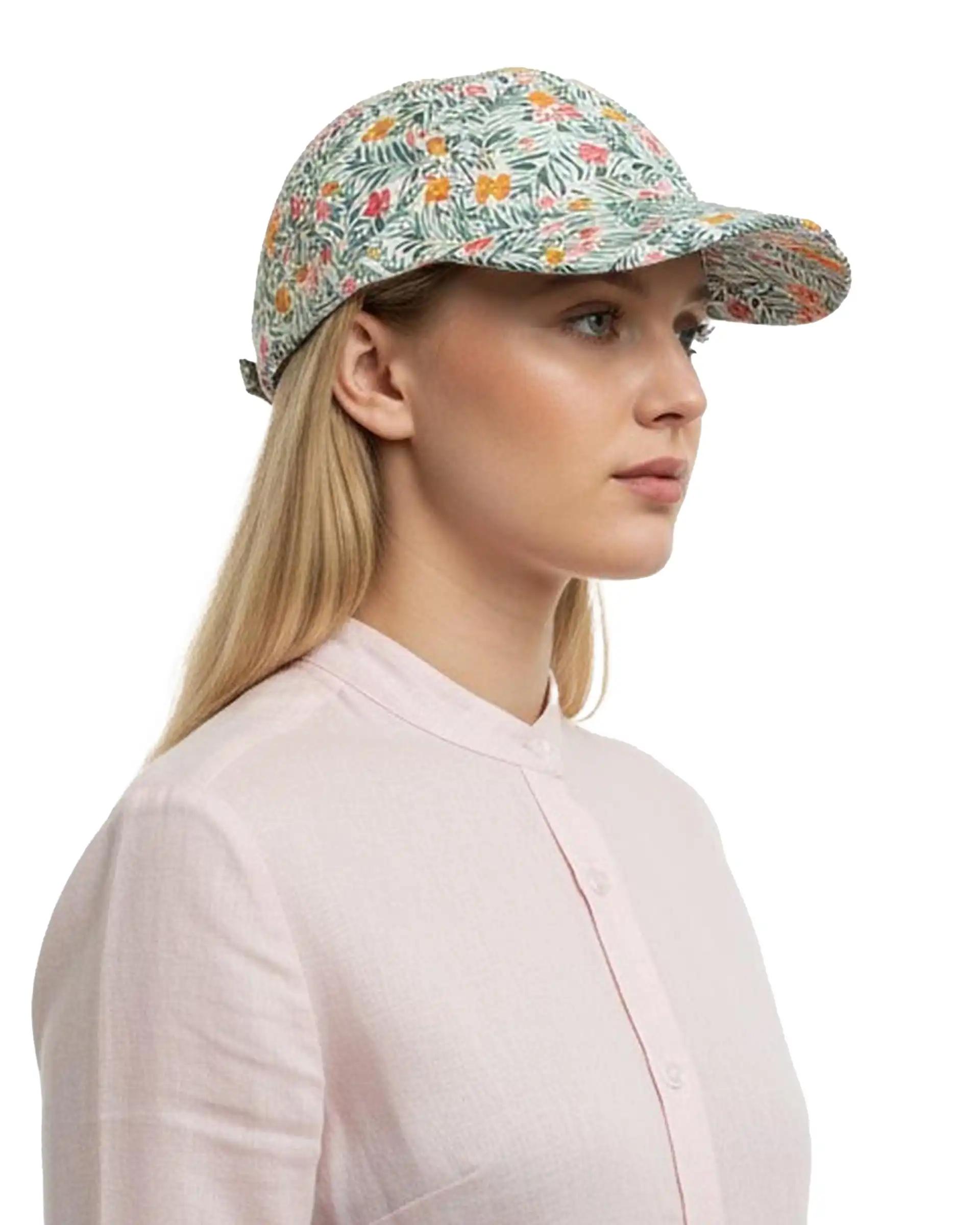 کلاه کپ زنانه سفید تارتن Tartan کد 43970776