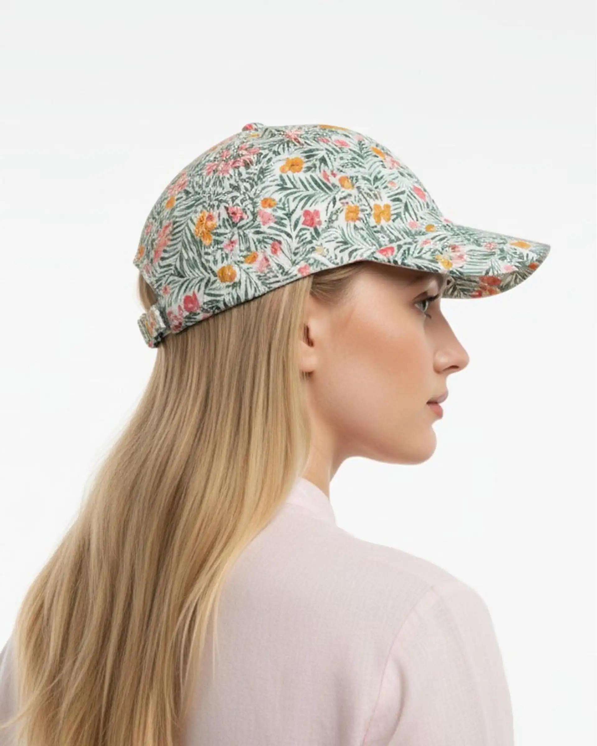کلاه کپ زنانه سفید تارتن Tartan کد 43970776