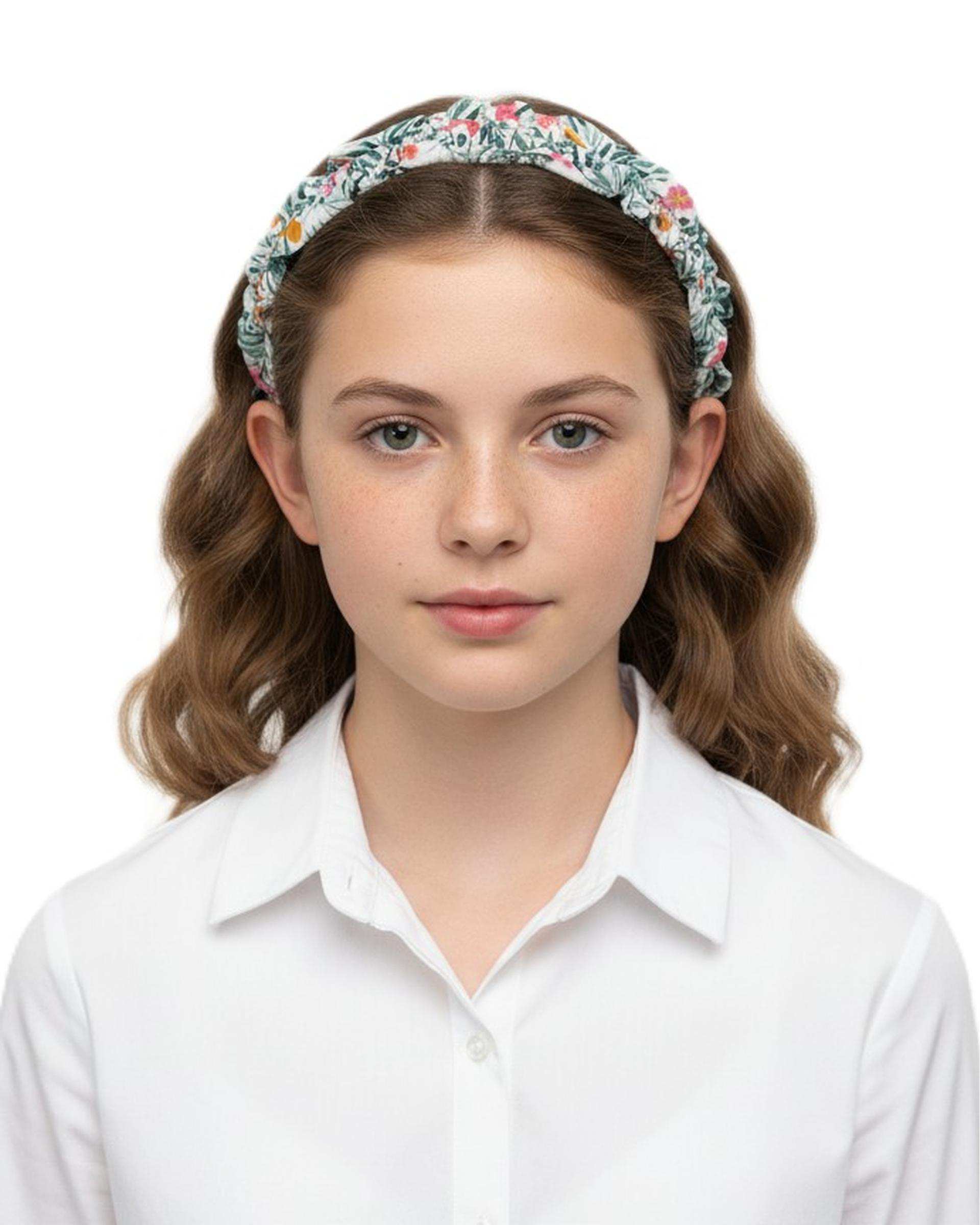 تل مو زنانه سفید تارتن Tartan طرح پلیسه کد 11770776