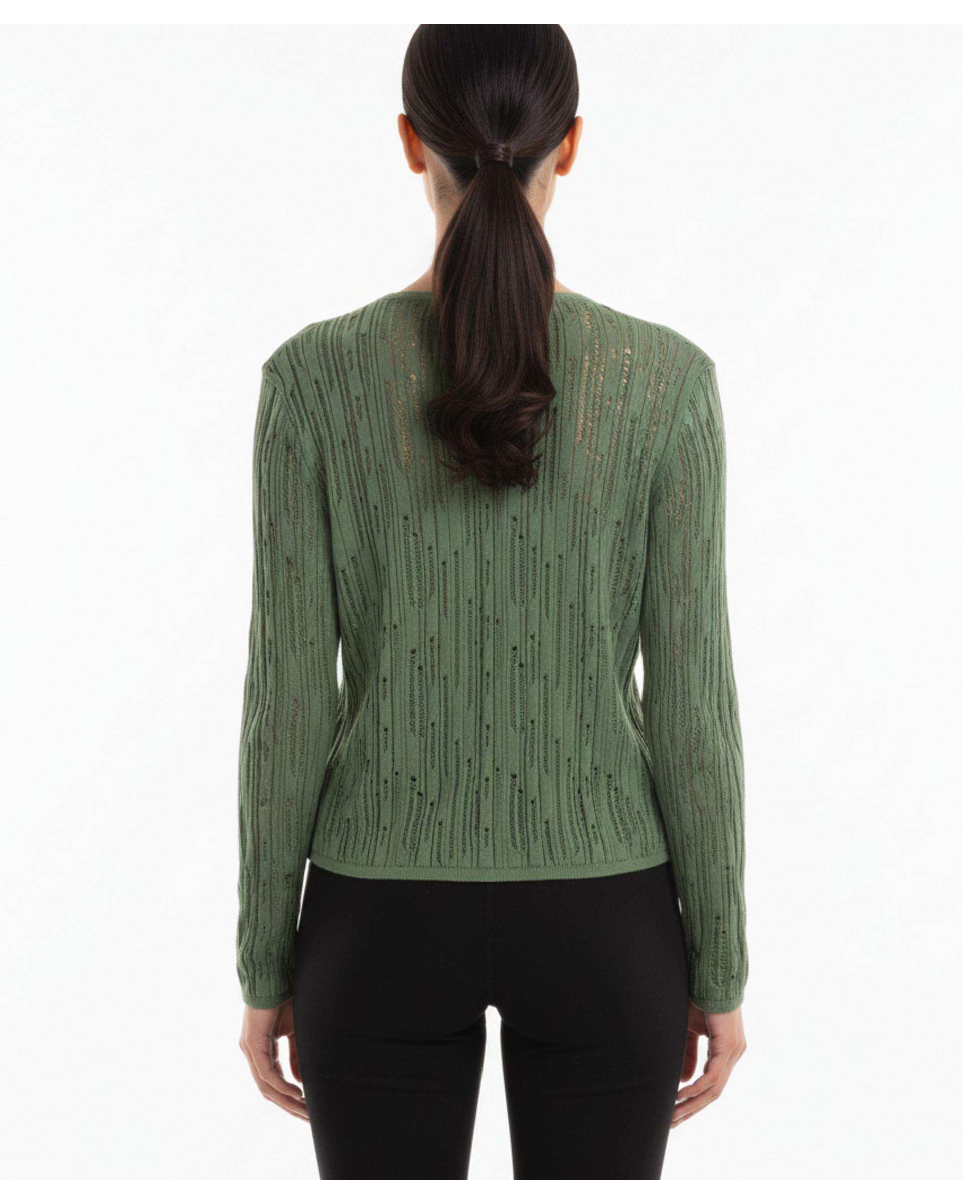 بلوز کراپ زنانه سبز سوپردرای Superdry کد 6060009