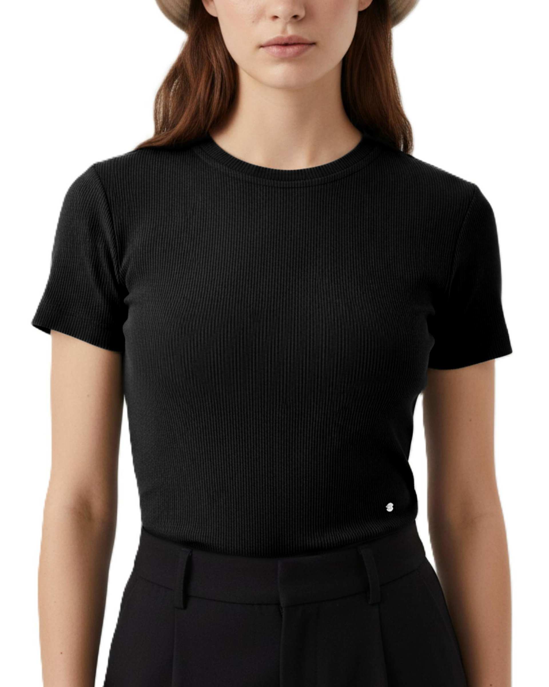 تیشرت زنانه مشکی سوپردرای Superdry کد 6060007