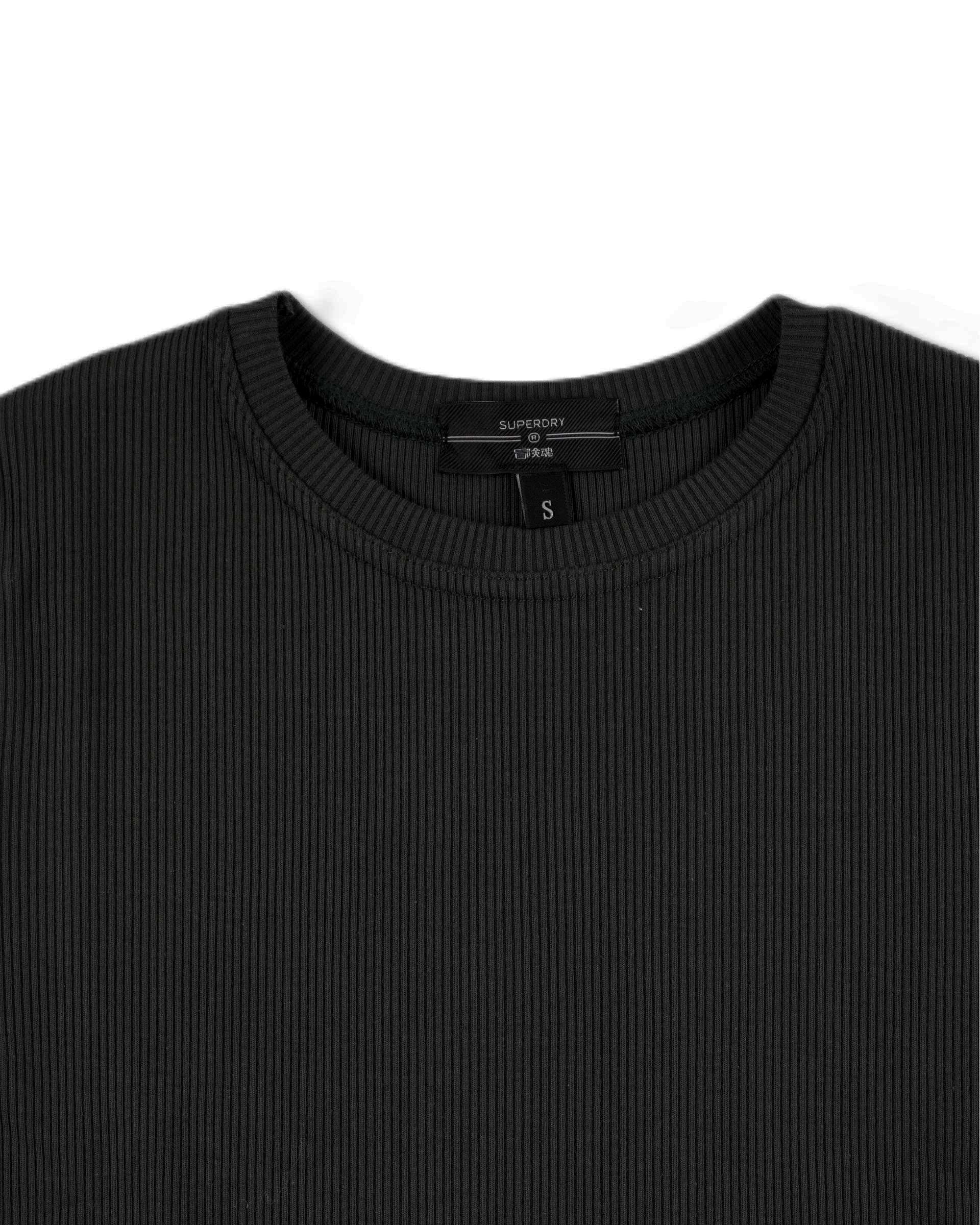 تیشرت زنانه مشکی سوپردرای Superdry کد 6060007
