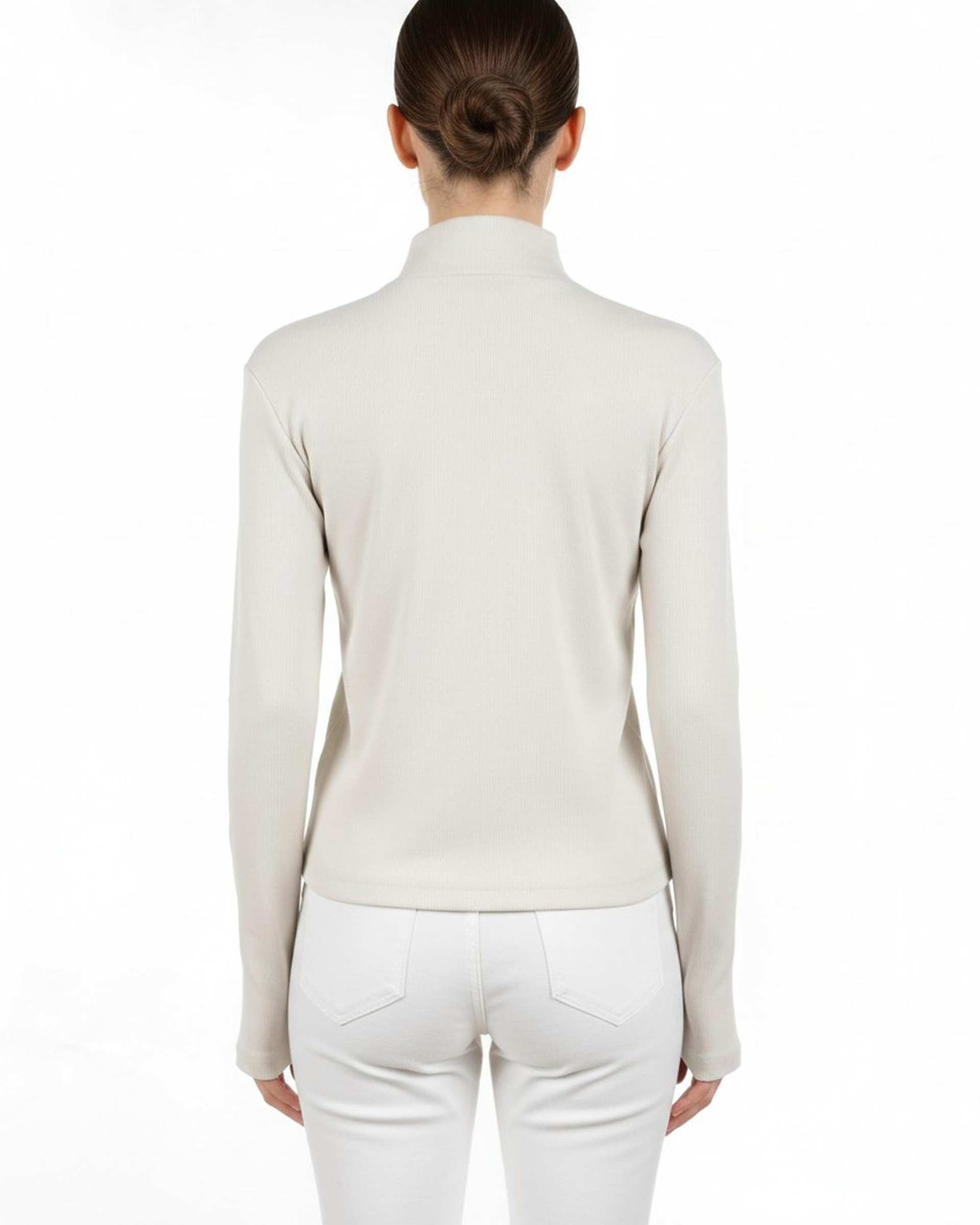 بلوز زنانه کرم دوکزیگ Dook zigg کد 1117
