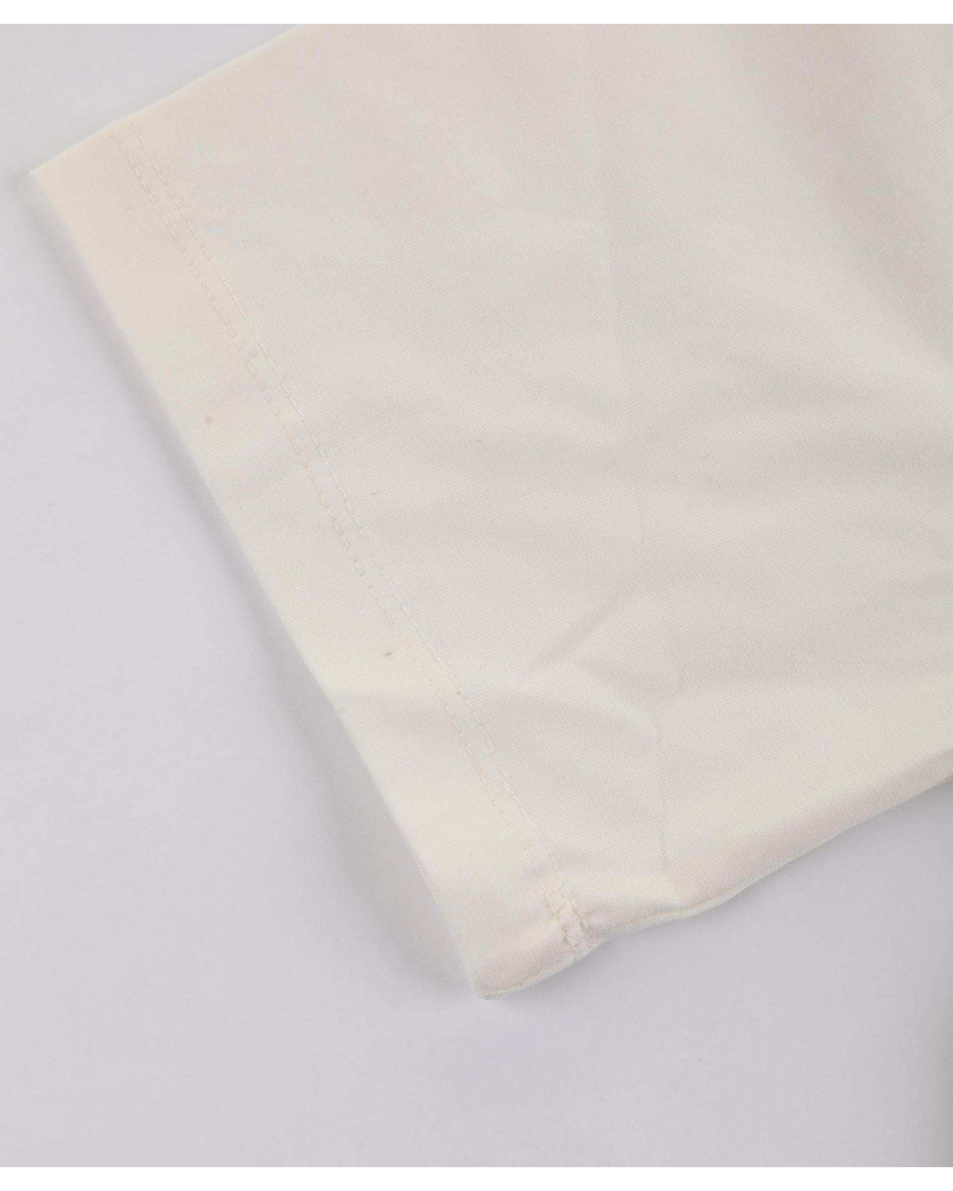 تیشرت دخترانه استخوانی مرینو Merino طرح گل کد 1890