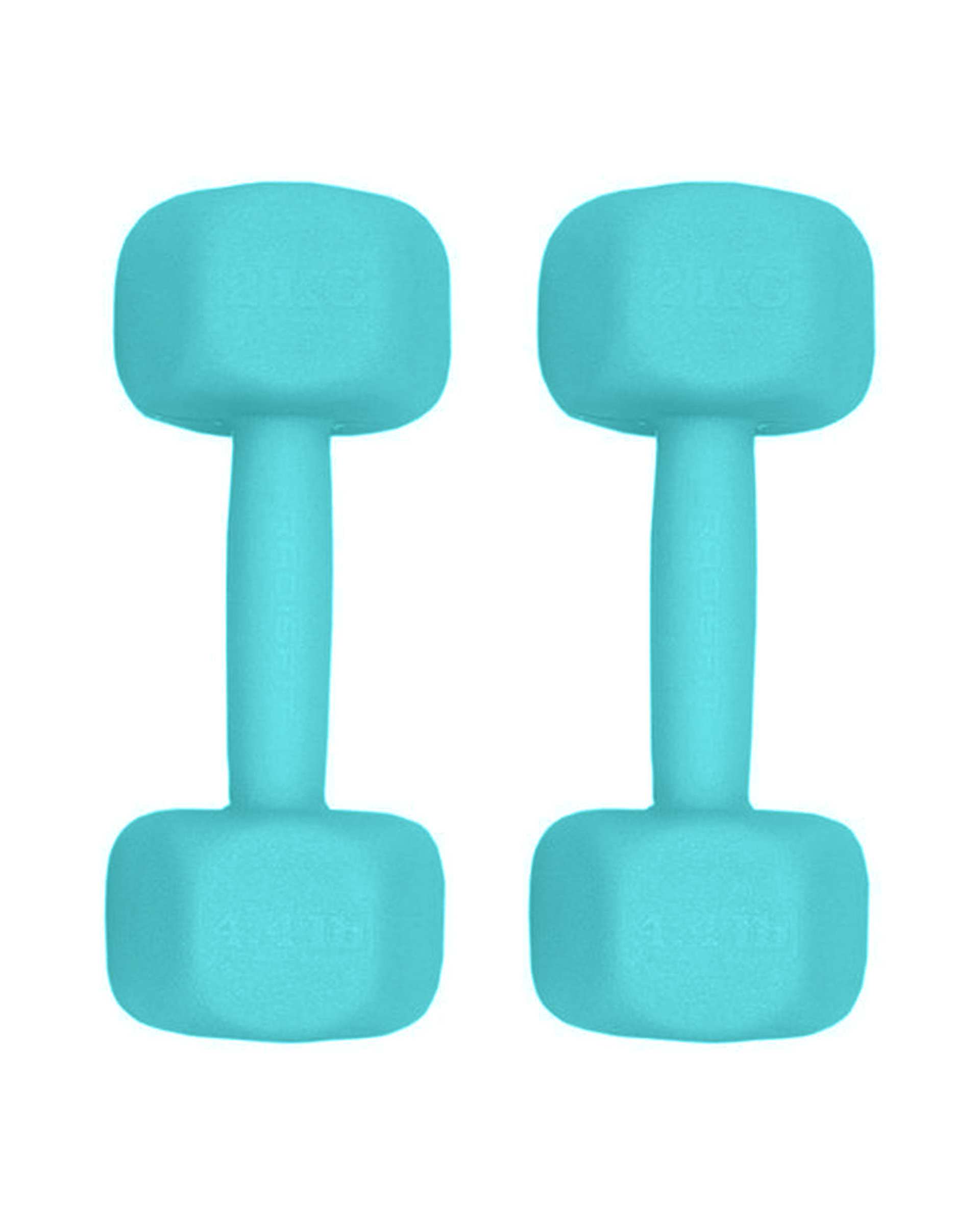 دمبل 2 کیلوگرمی آبی فیروزه ای رادیس فیت Radisfit مدل RPHF-2000 بسته 2 عددی