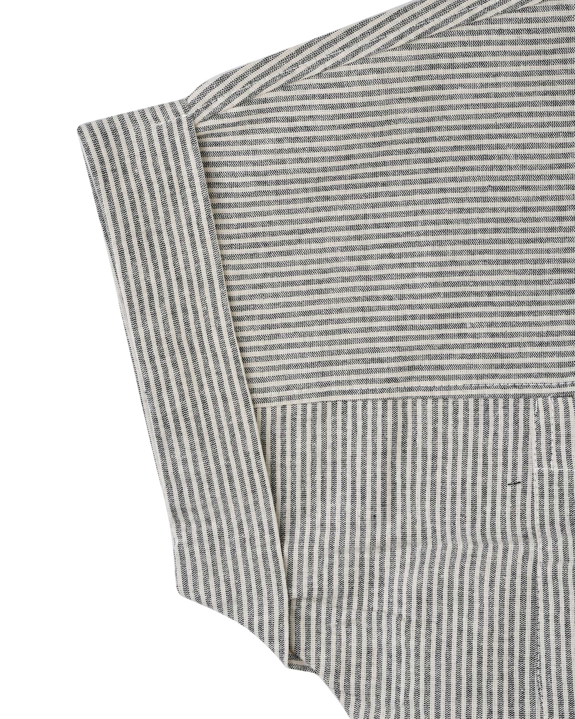 شومیز دخترانه راه راه طوسی لومیک LUMIK کد 1274