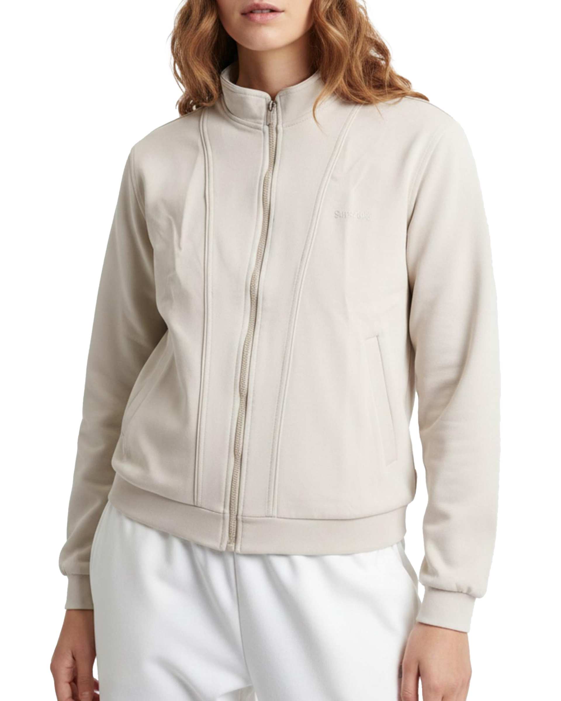 سویشرت زنانه کرم روشن سوپردرای Superdry کد 6620006