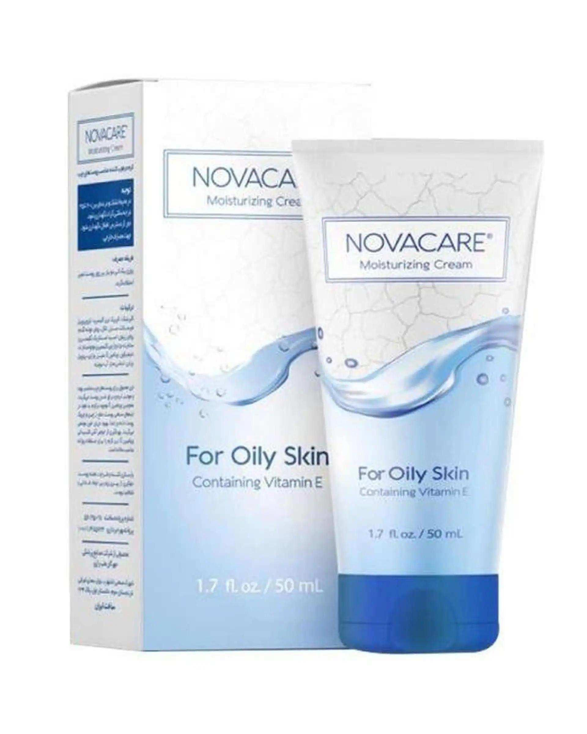 کرم نرم کننده و مرطوب کننده نواکر Novacare مخصوص پوست های چرب