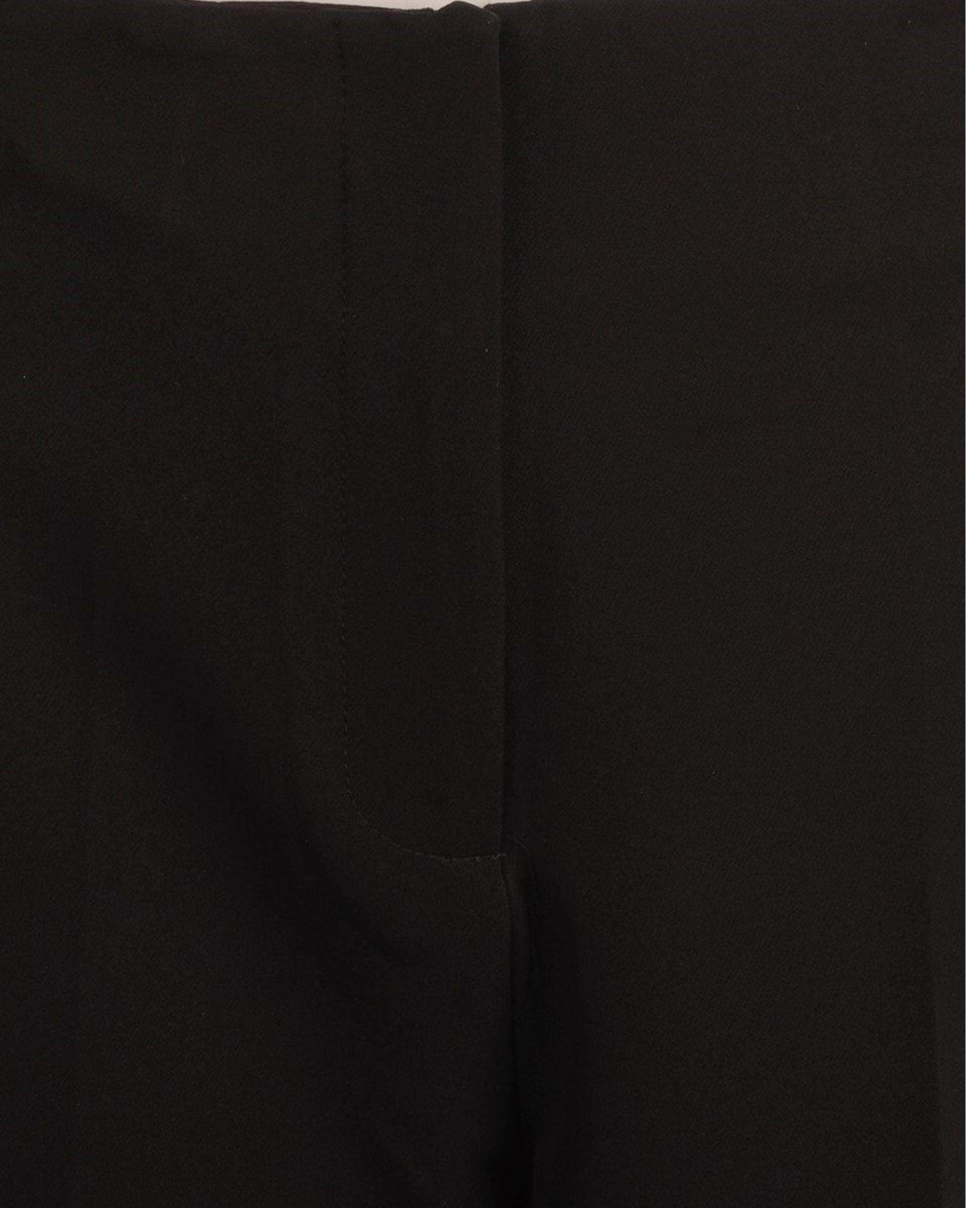 ست کت کراپ و شلوار مجلسی زنانه مشکی تولین Tullin مدل رکسانا کد 8034154
