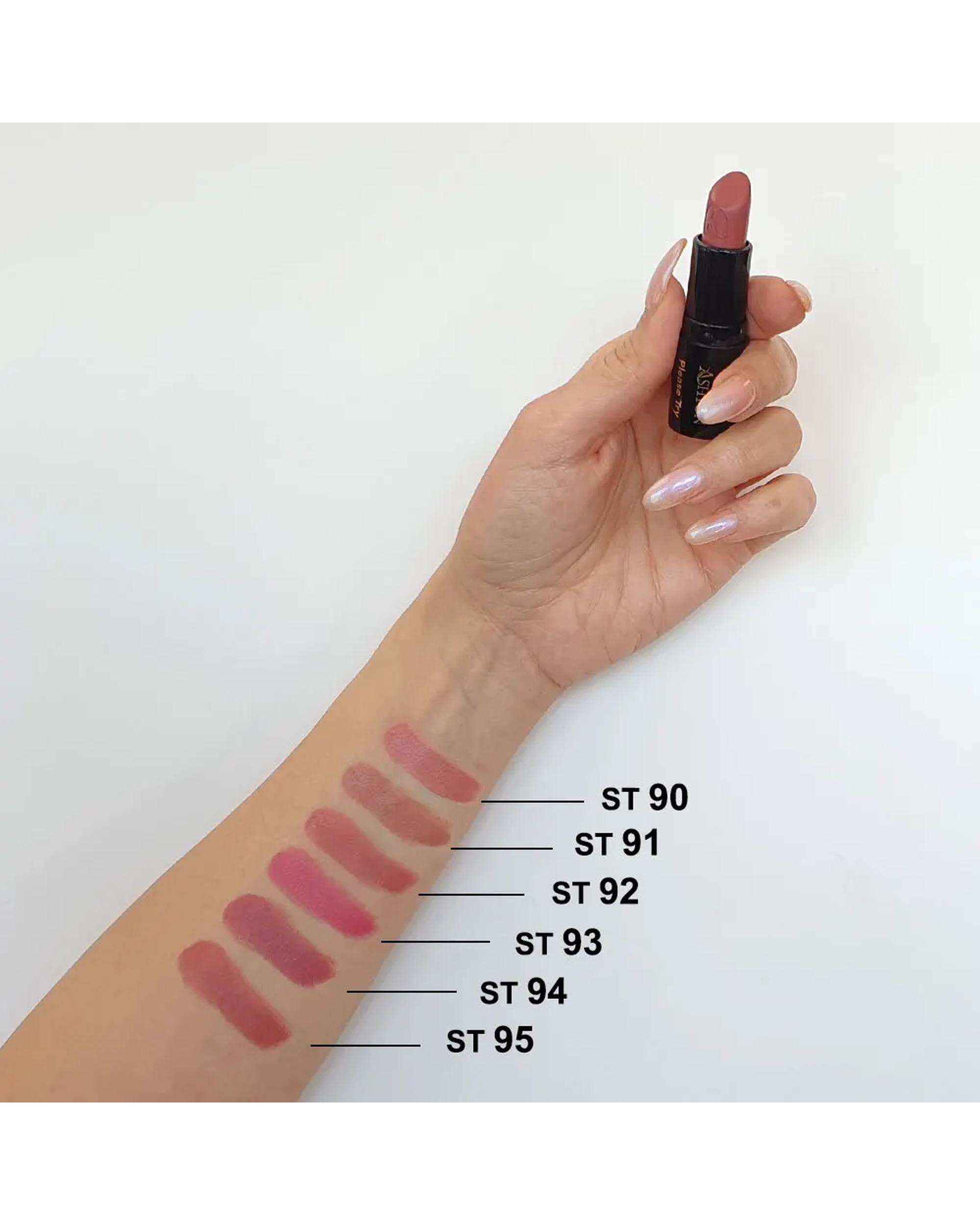 رژ لب جامد اشتون Ashton مدل ساتین تاچ Satin Touch شماره ST95
