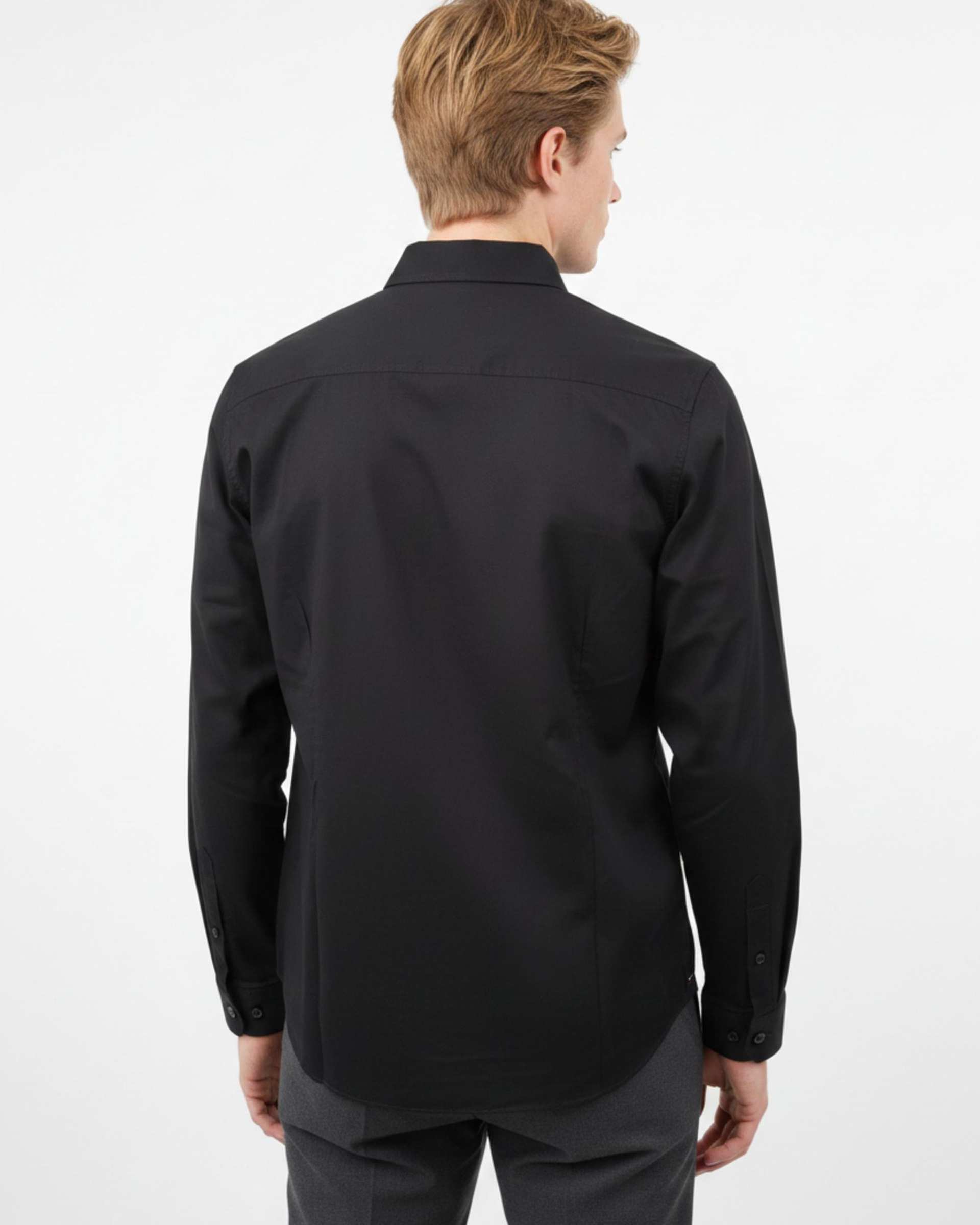 پیراهن مردانه مشکی سوپردرای Superdry کد 7010008