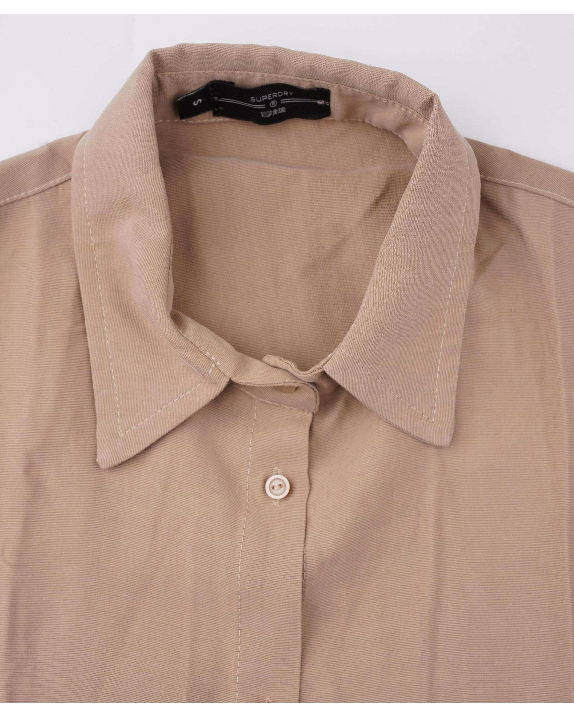 تاپ زنانه کرم سوپردرای Superdry کد 6050005