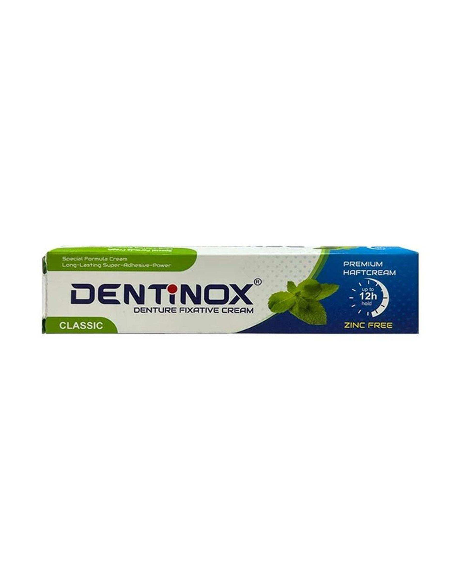 چسب دندان مصنوعی دنتینوکس Dentinox مدل Denture Fixative Cream