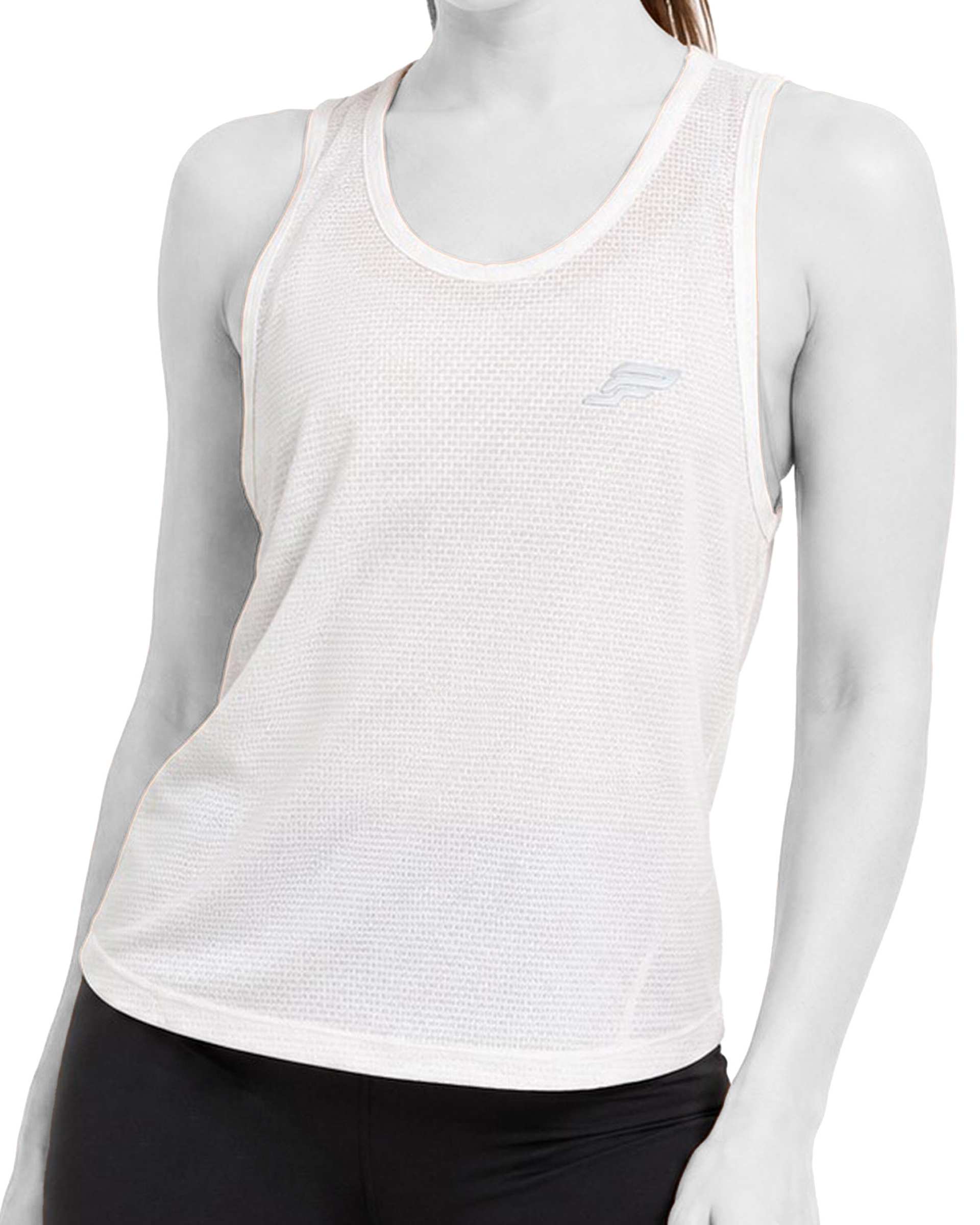 تاپ ورزشی زنانه سفید پولانو Polano کد 19007