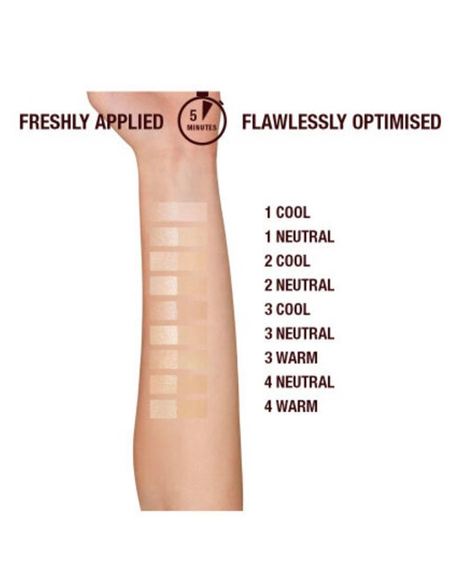 کرم پودر شارلوت تیلبری Charlotte Tilbury مدل Airbrush Flawless شماره 1 نچرال